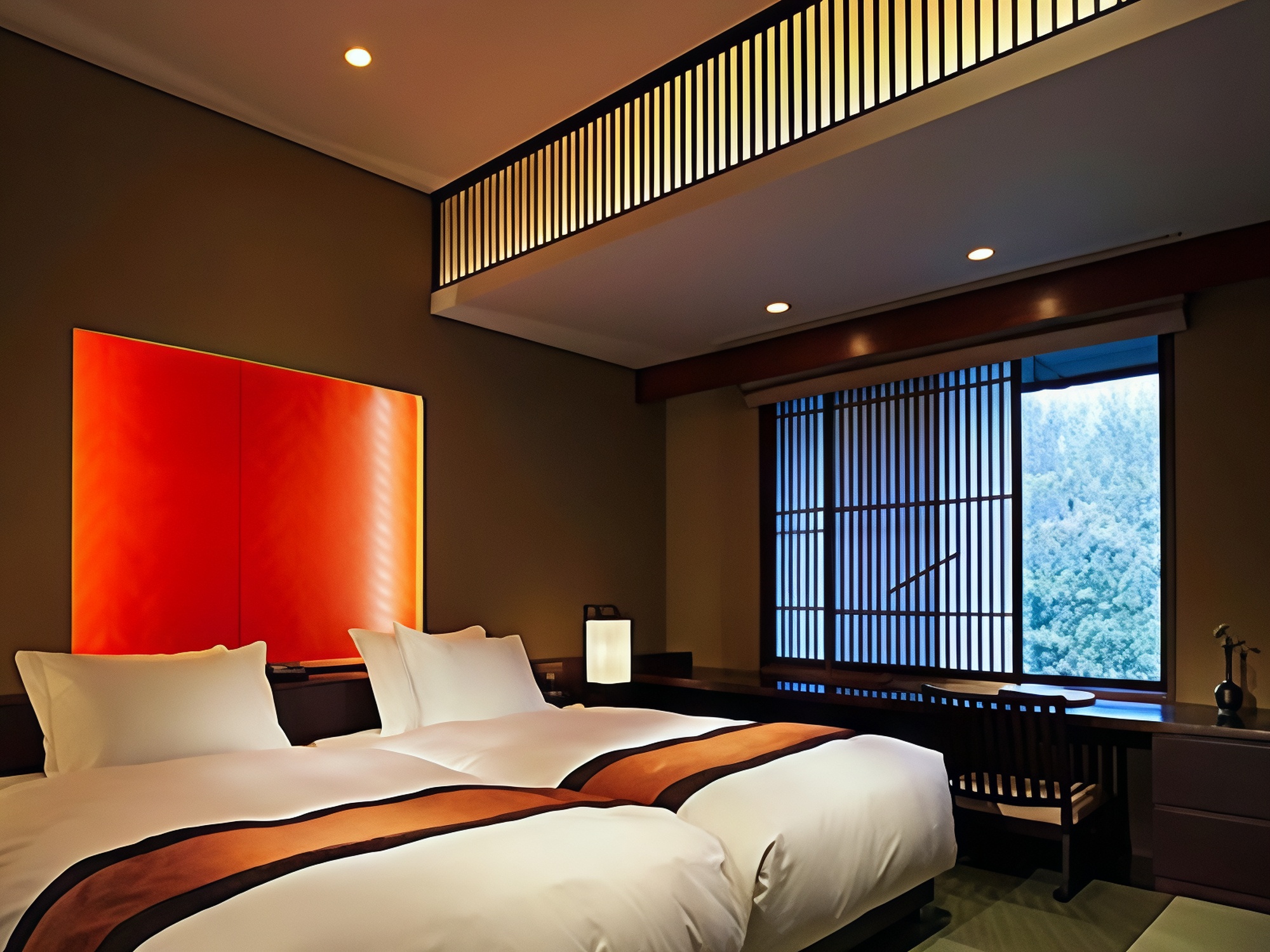 带浴室的和洋式套房