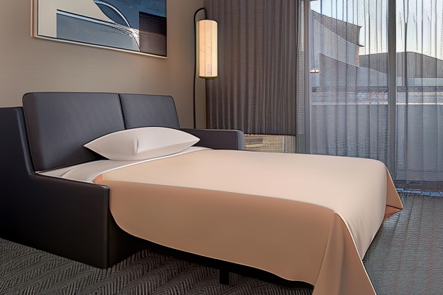 Room, 1 King Bed With Sofa Bed (Mobility/Hearing Access, Roll-in Shwr)