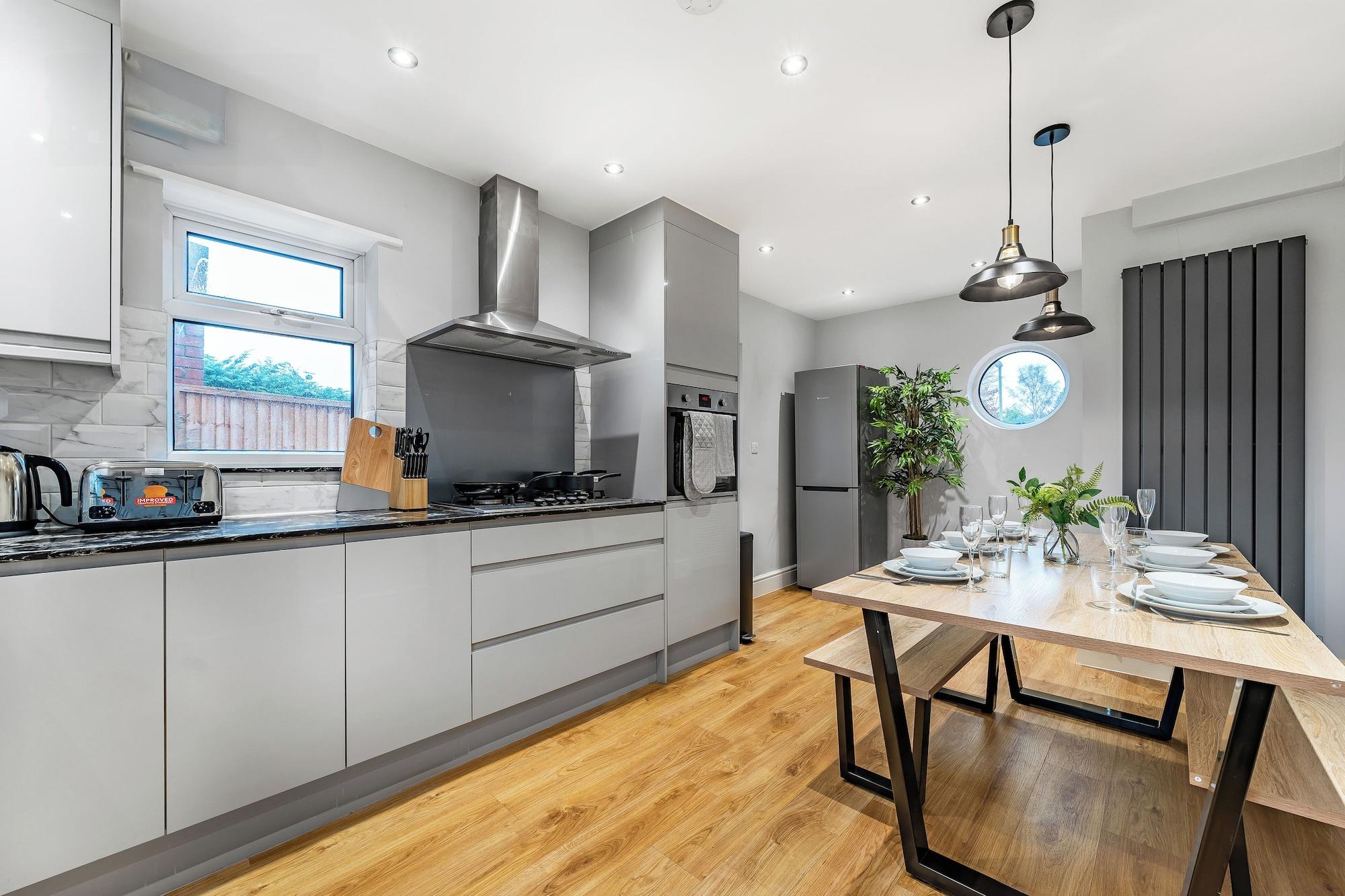 优质小屋，三卧室，庭院