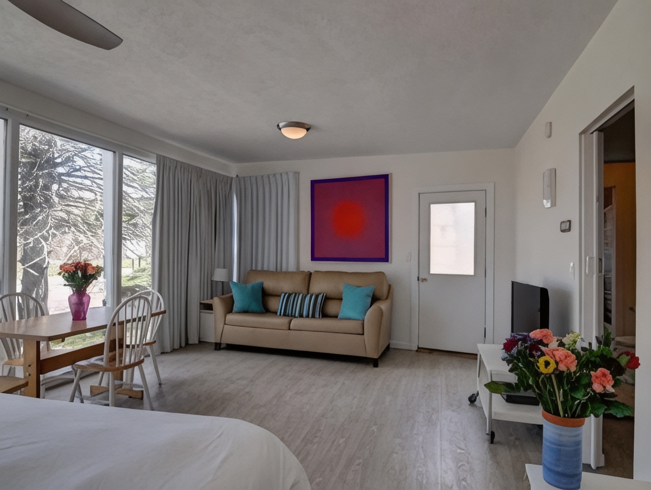 花园景豪华家庭套房