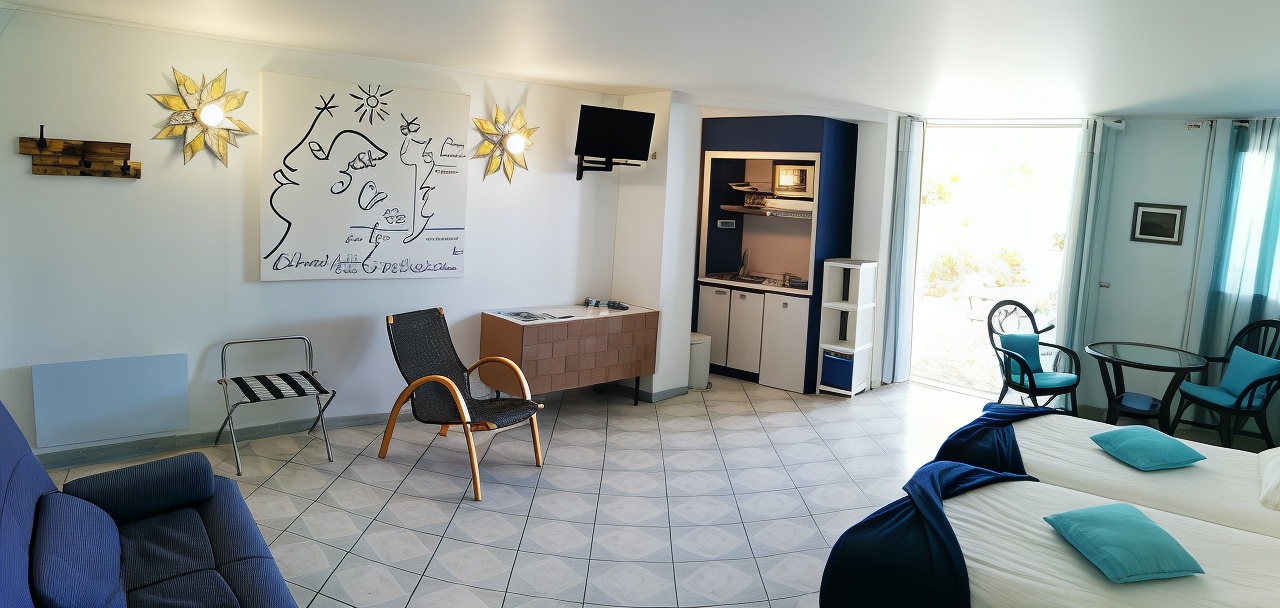 Comfort Studio, Terrace, Pool View (Cocteau)