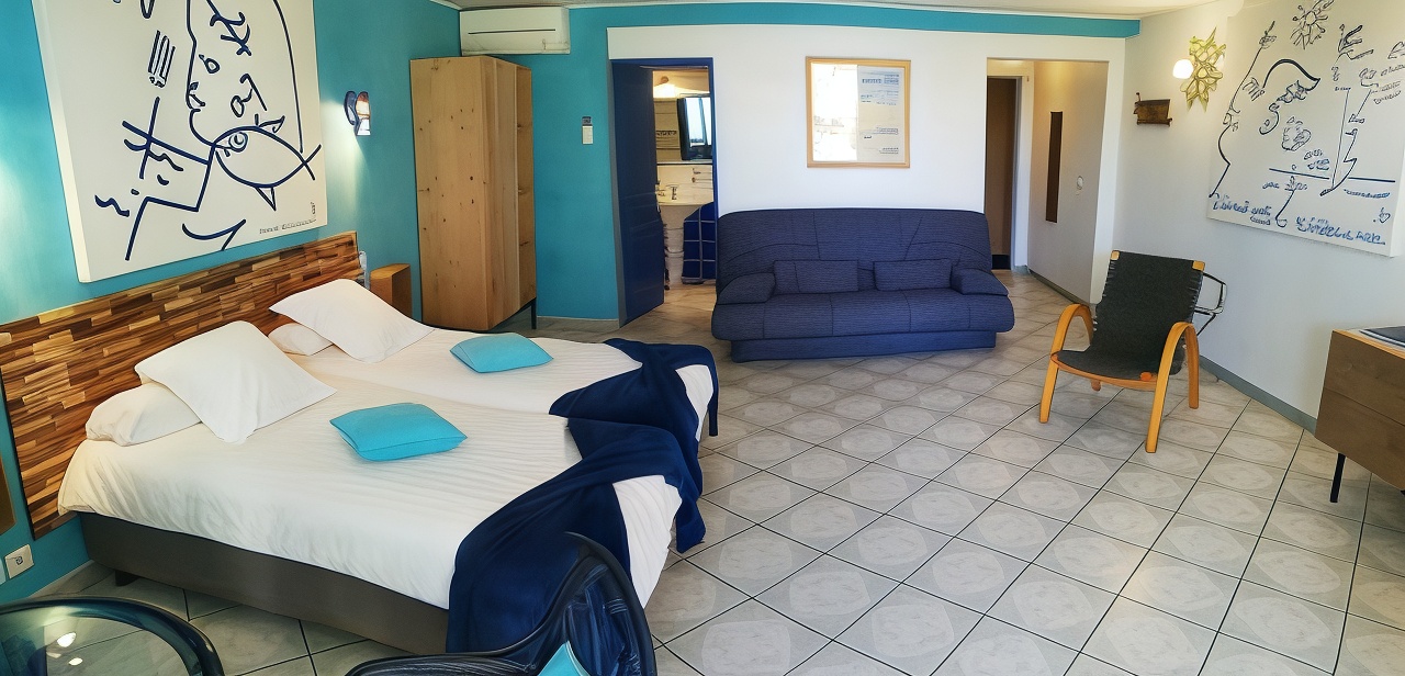 Comfort Studio, Terrace, Pool View (Cocteau)