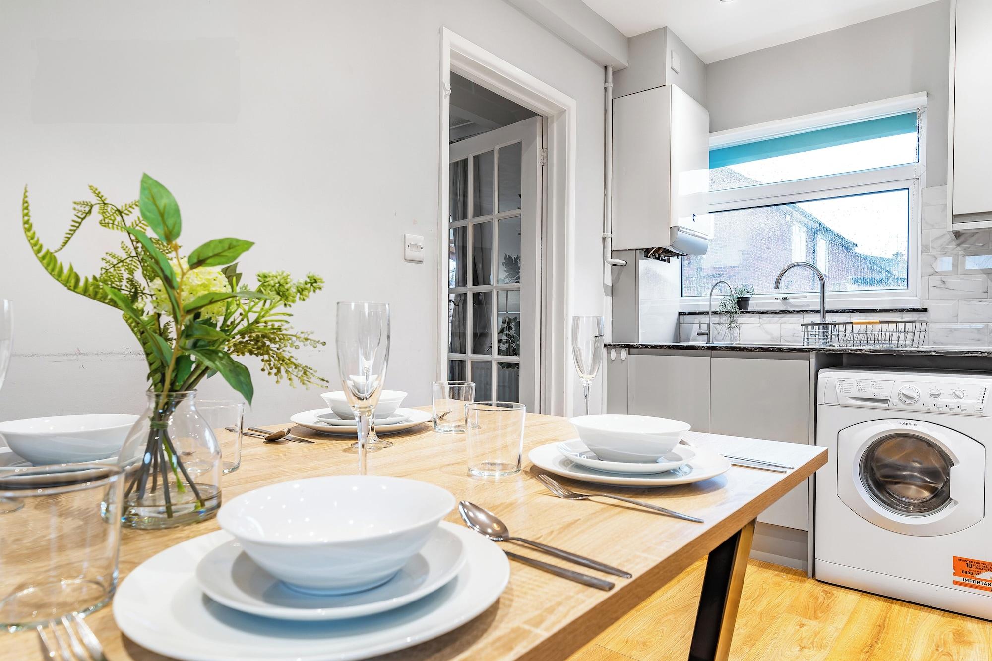 优质小屋，三卧室，庭院