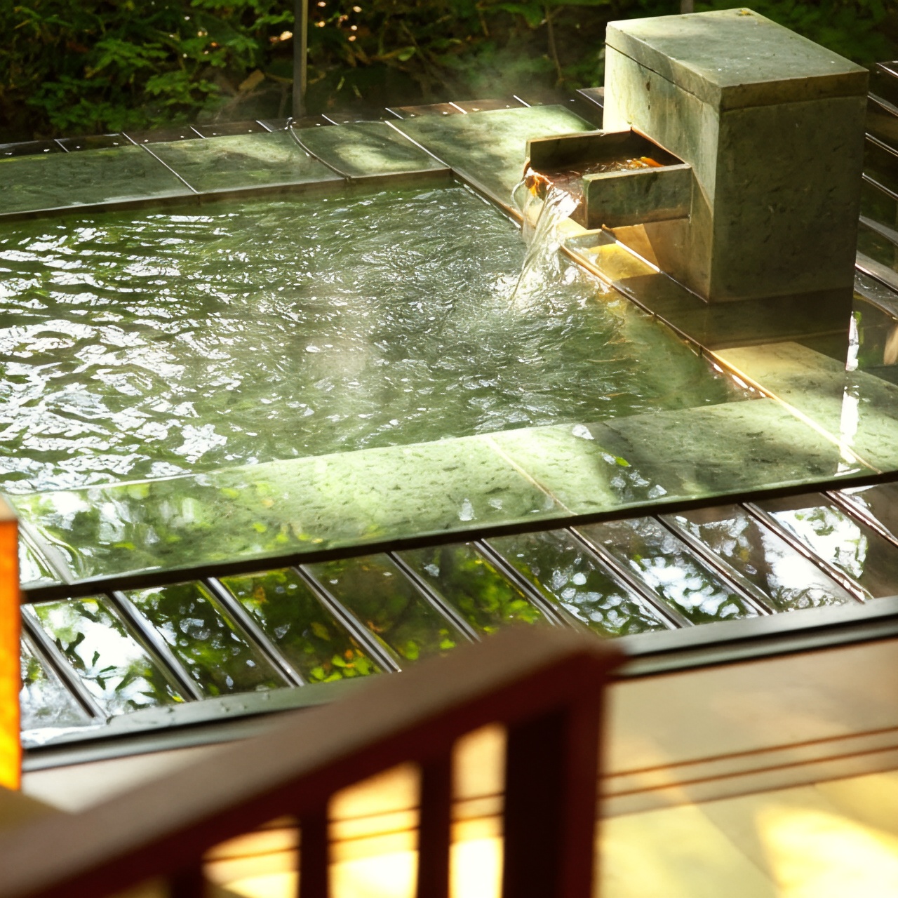 豪华双人和洋式房（园景，无烟，花园水疗套房特大床）