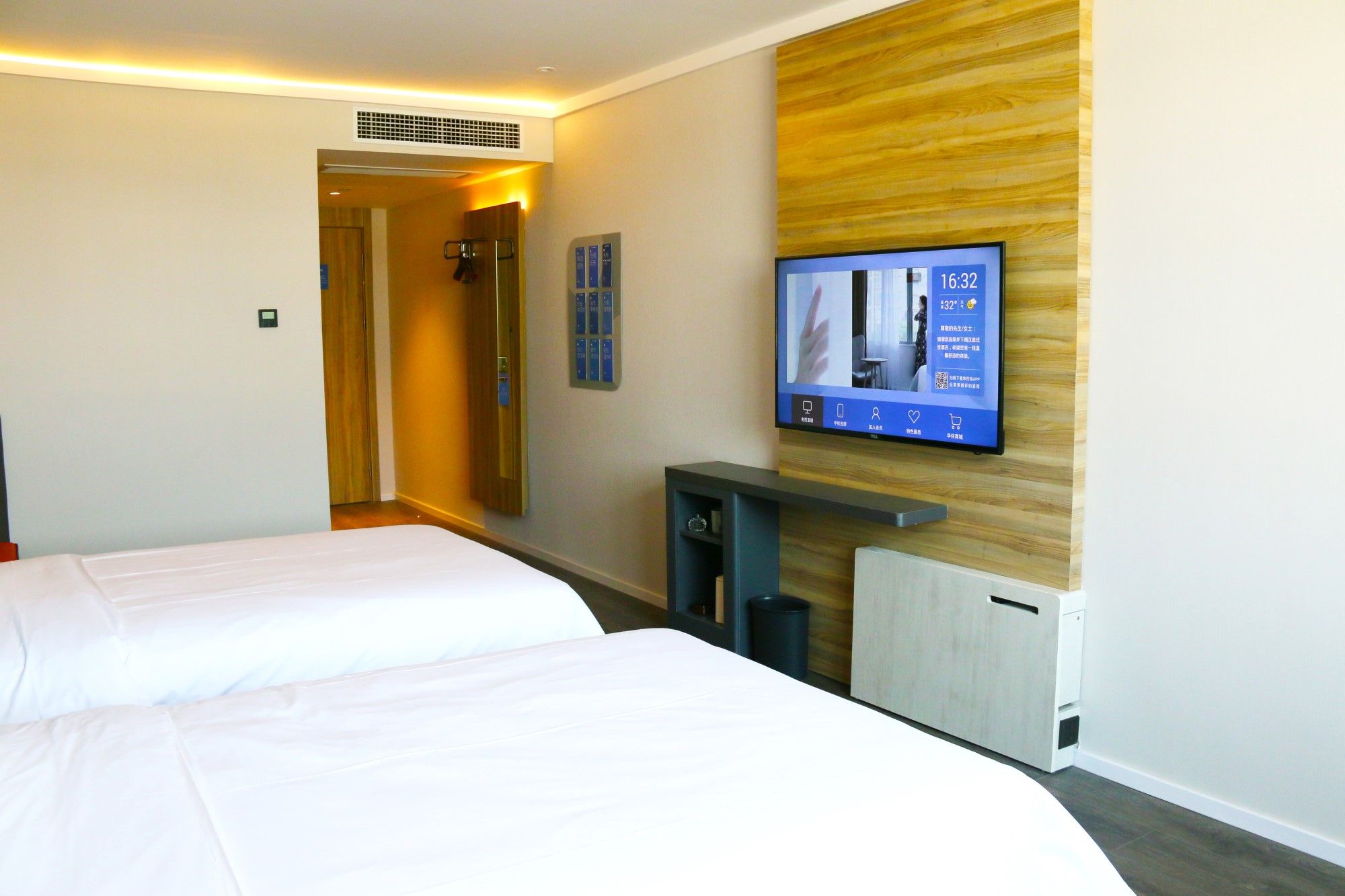 商务双床房（金可儿●云梦之床床垫）