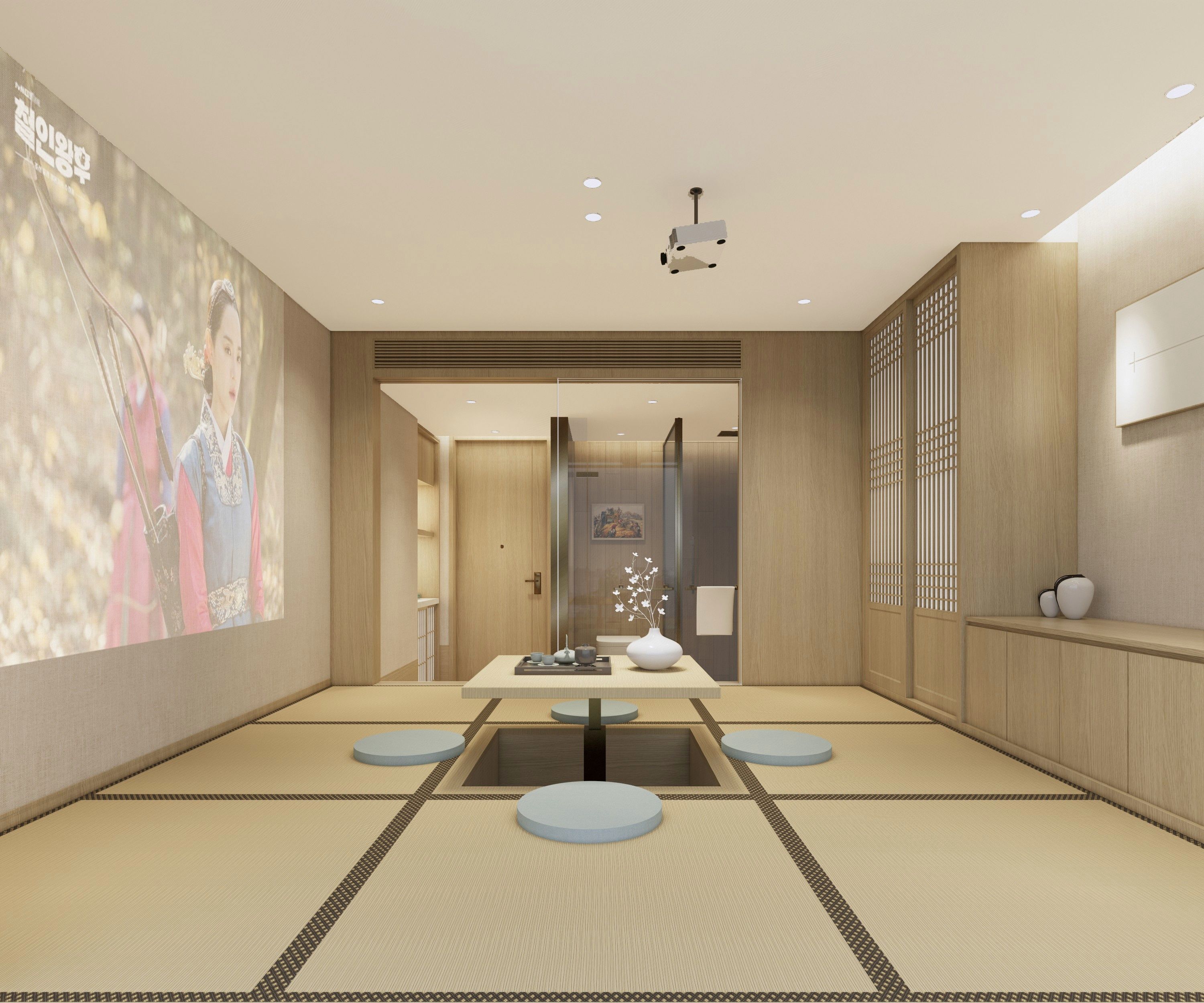 民俗风韵房（榻榻米）