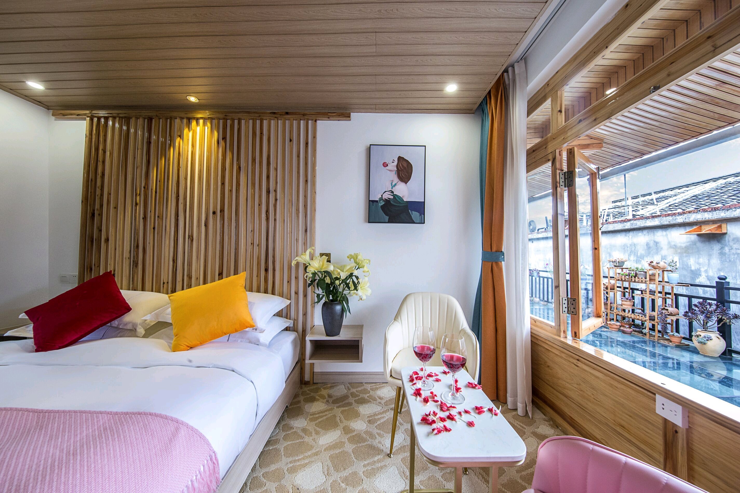 Yilan Xiao Zhu Cozy Double Bed Room