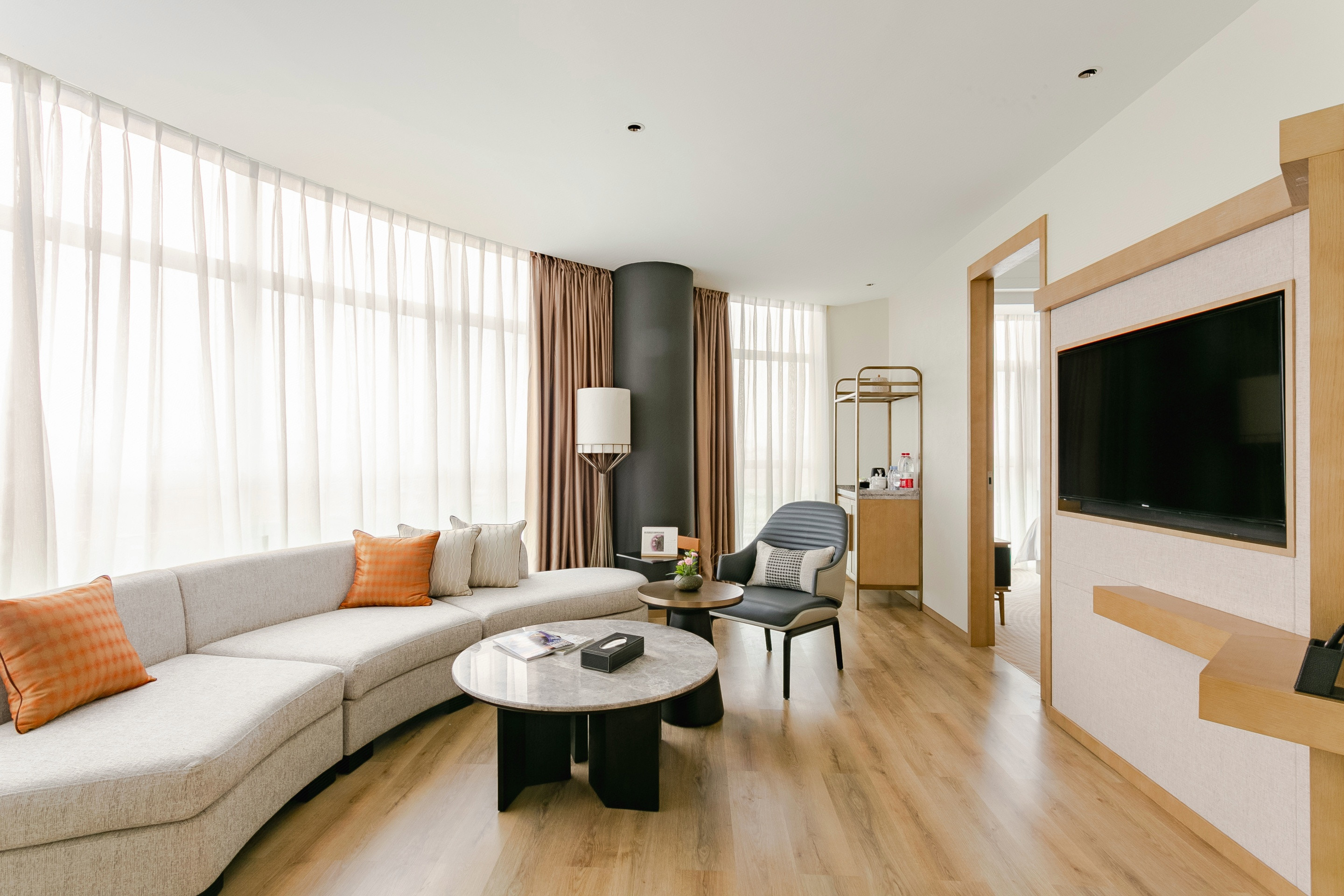 商务楼|一室一厅套房（电视投屏+护颈枕+德国高端衞浴）