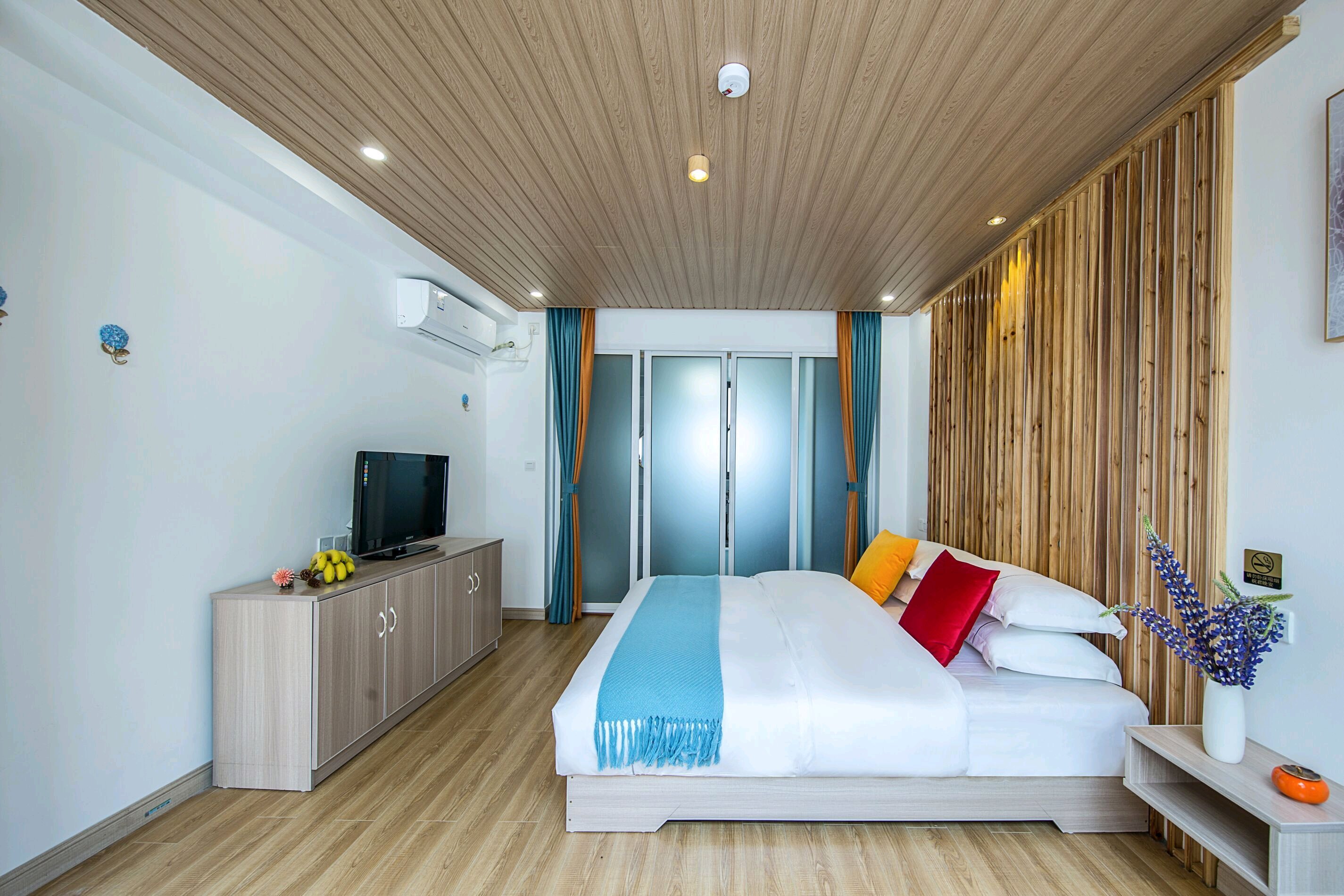 Yilan Xiao Zhu Cozy Double Bed Room