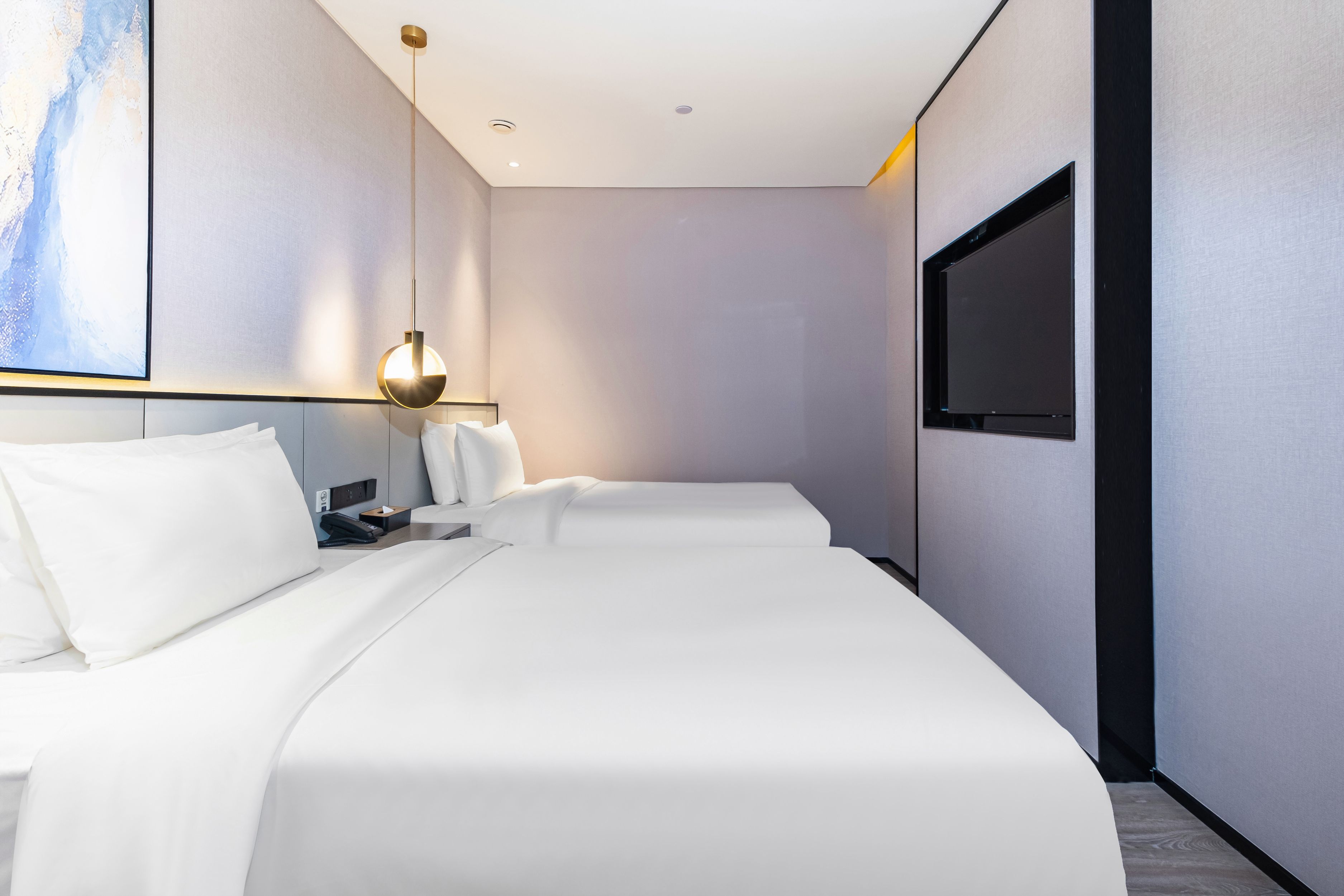 双床房（静谧空间+电视投屏+新风系统）