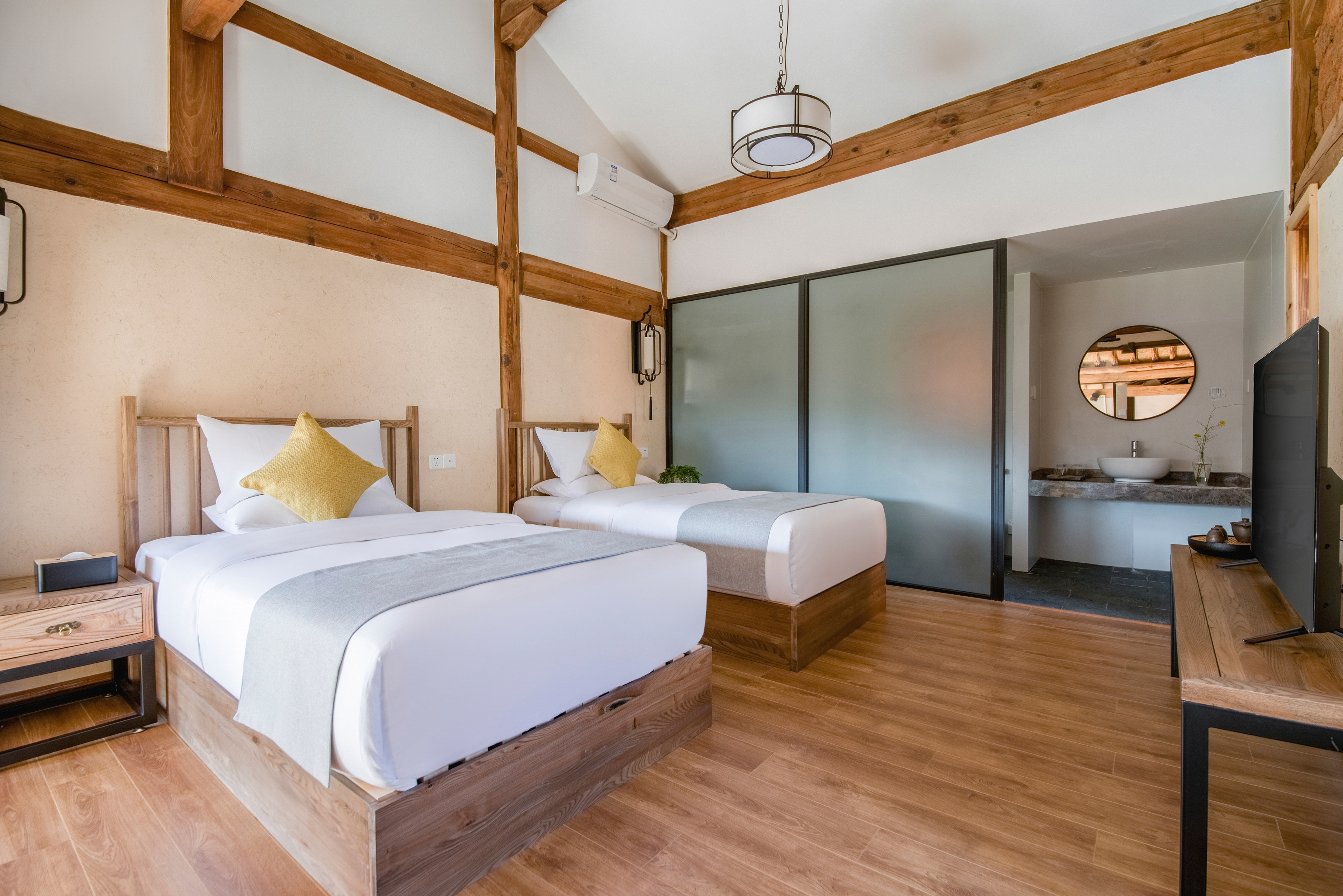 候鸟回景观双床房