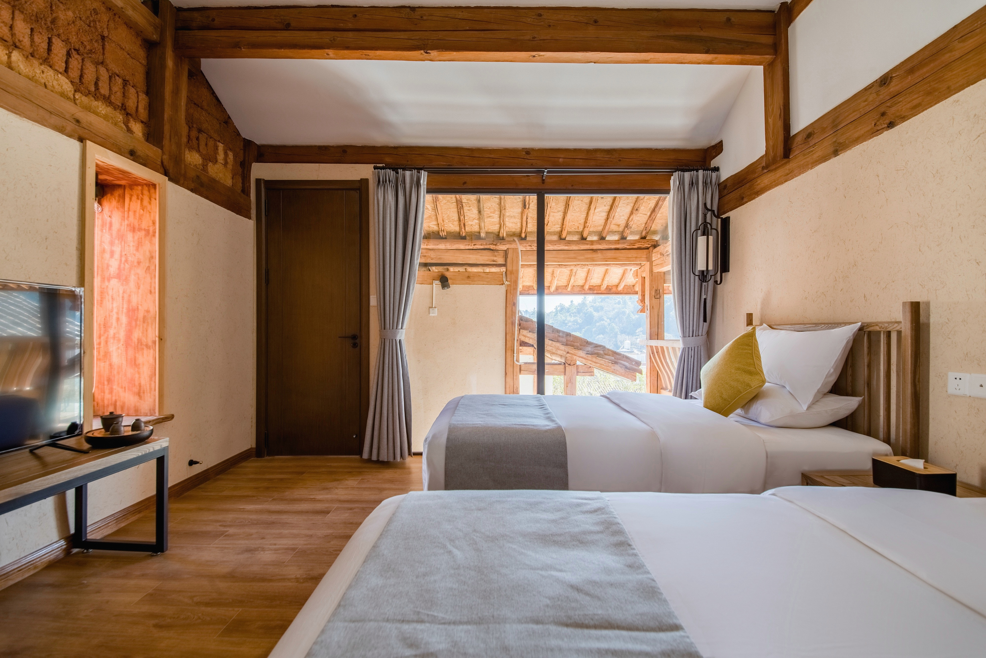 候鸟回景观双床房