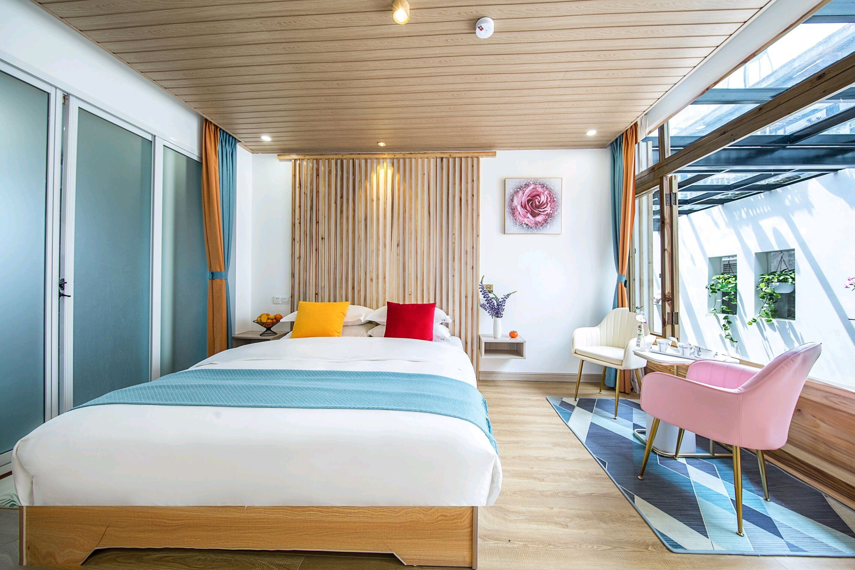 Yilan Xiao Zhu Cozy Double Bed Room