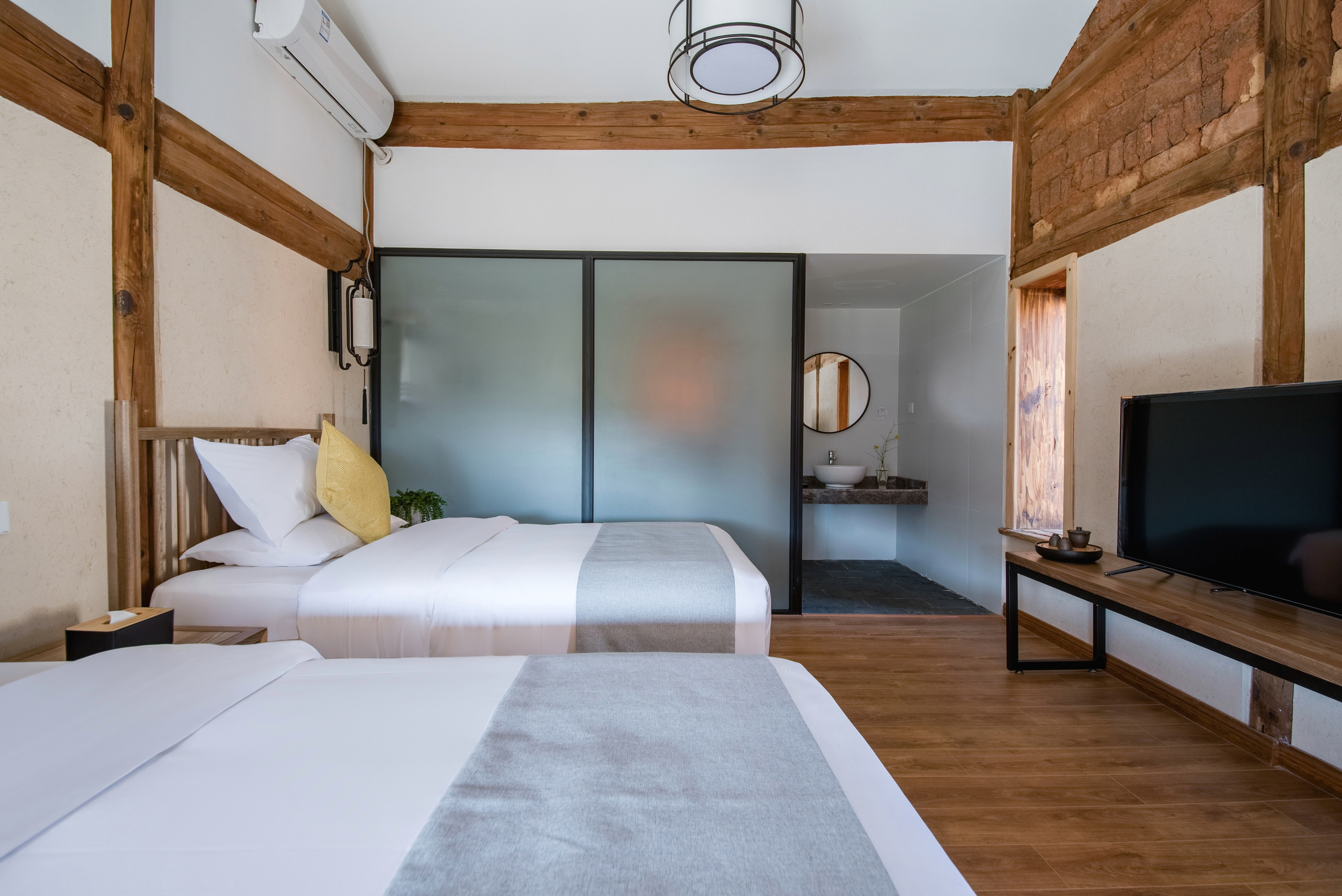 候鸟回景观双床房