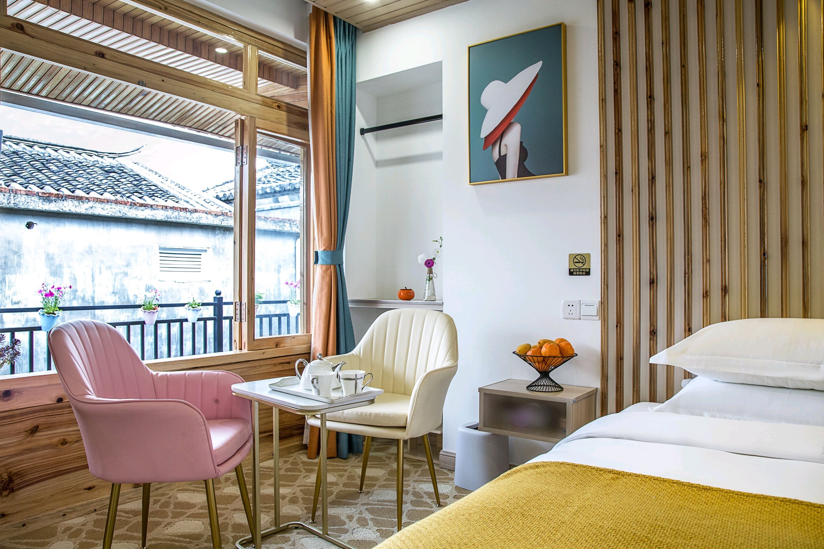 Yilan Xiao Zhu Cozy Double Bed Room