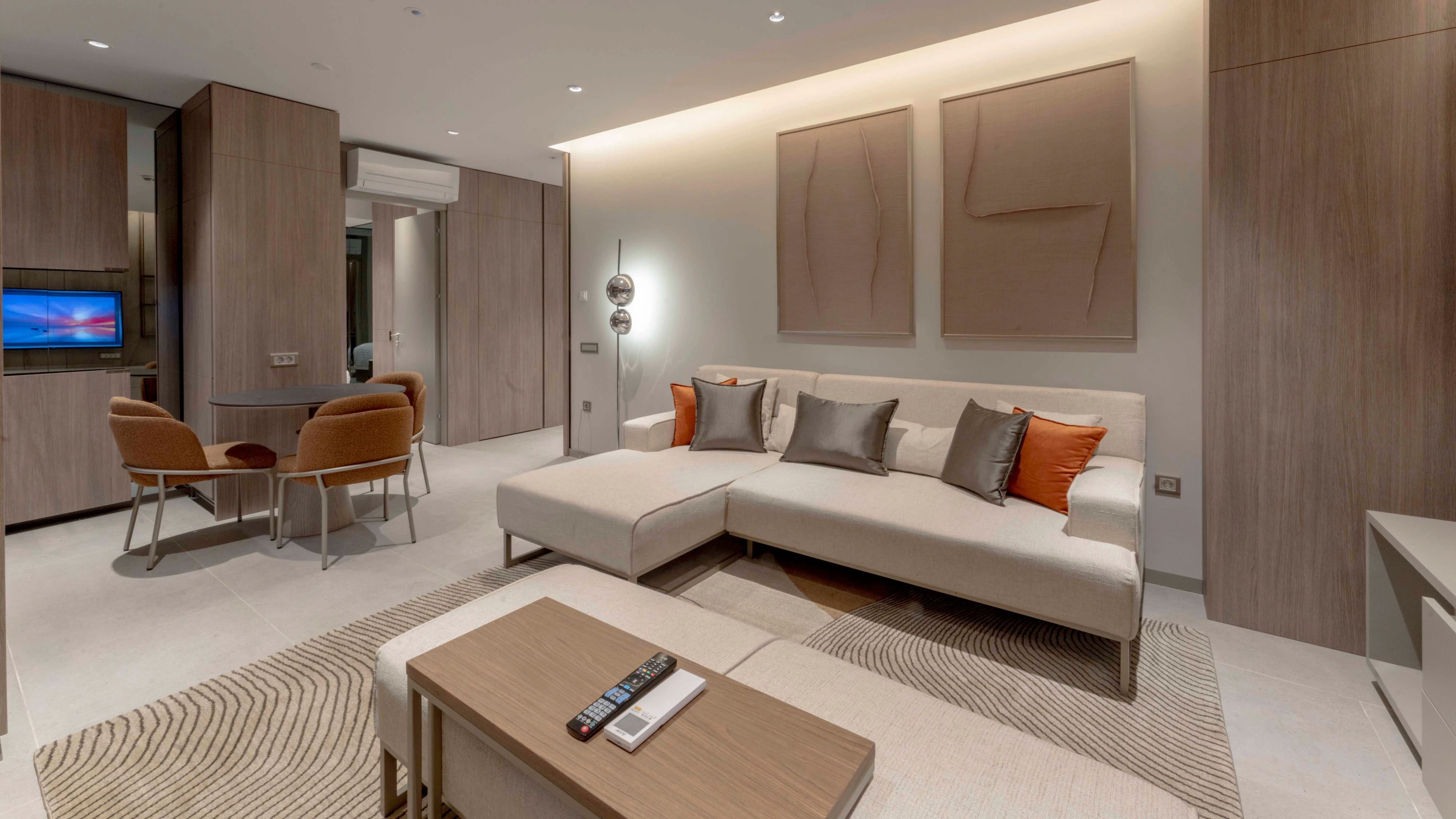 市景一卧室大床套房 - 带梳化床