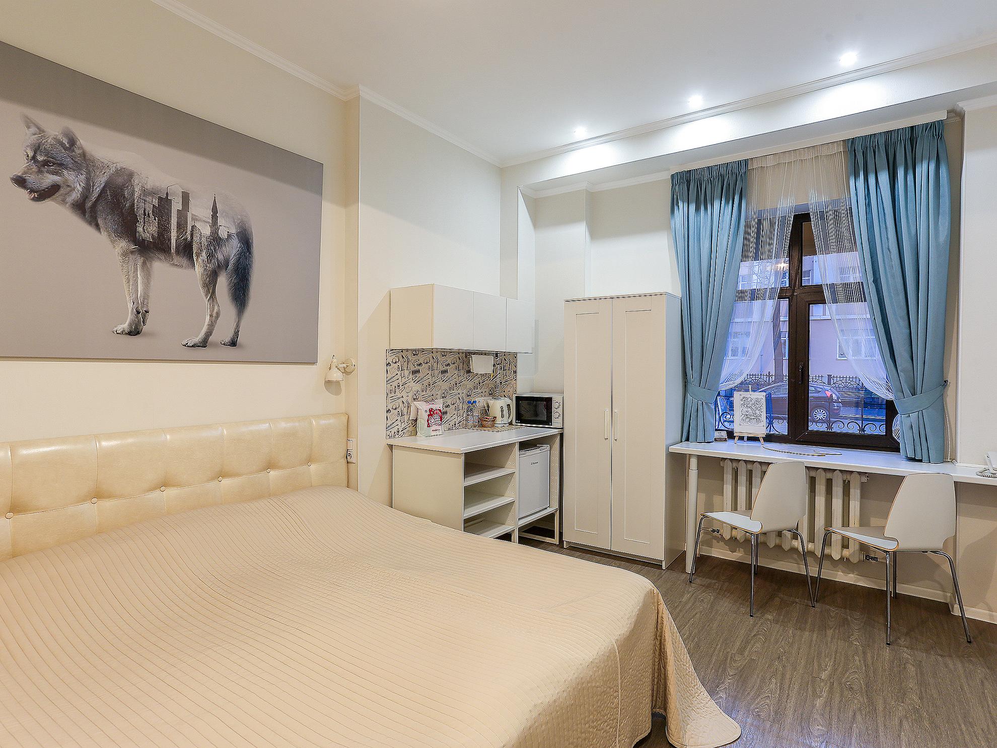 一室双人间或双床间