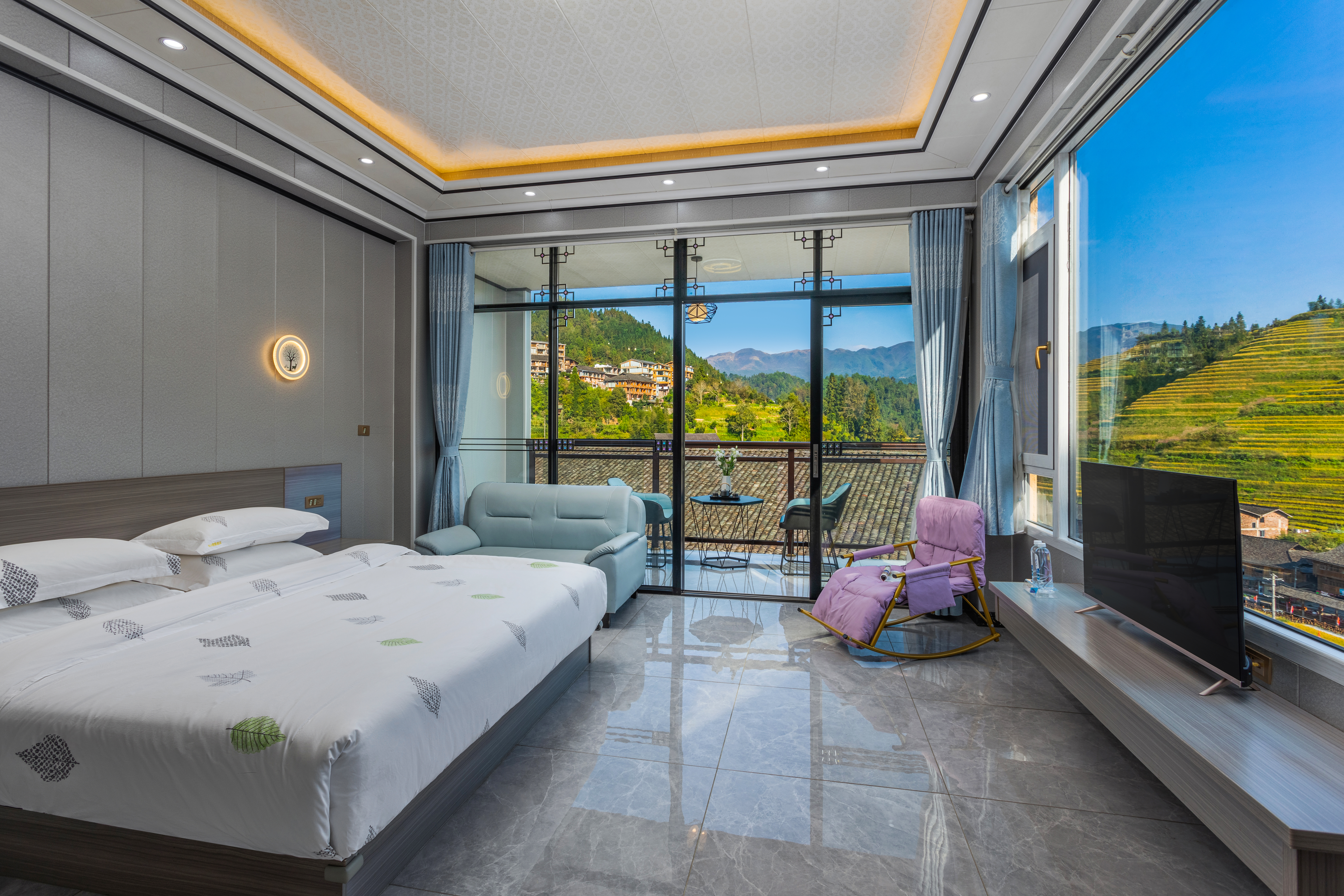 云端180度观景阳台大床房