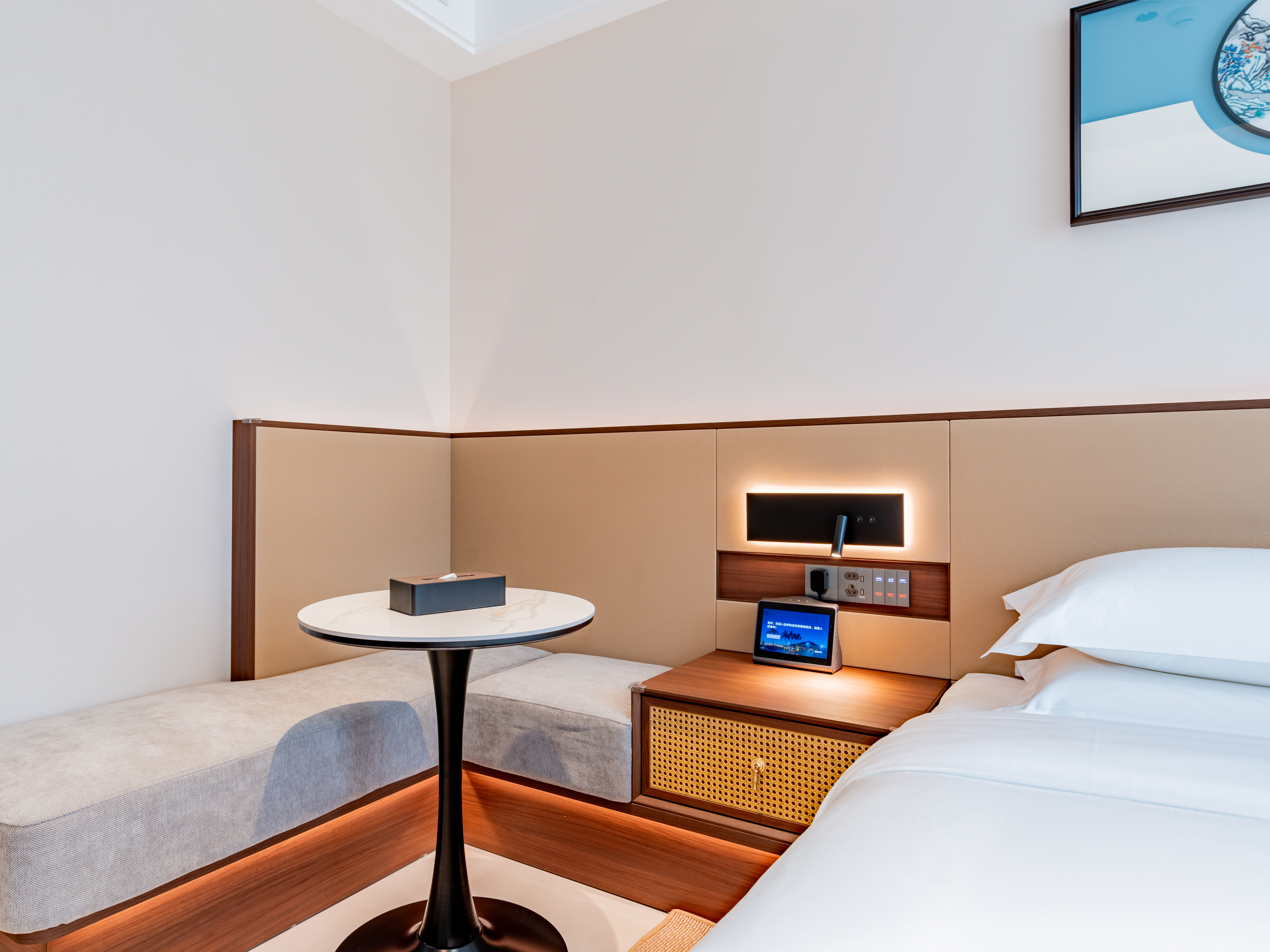 商务大床房『全屋智能?迷你小冰箱』