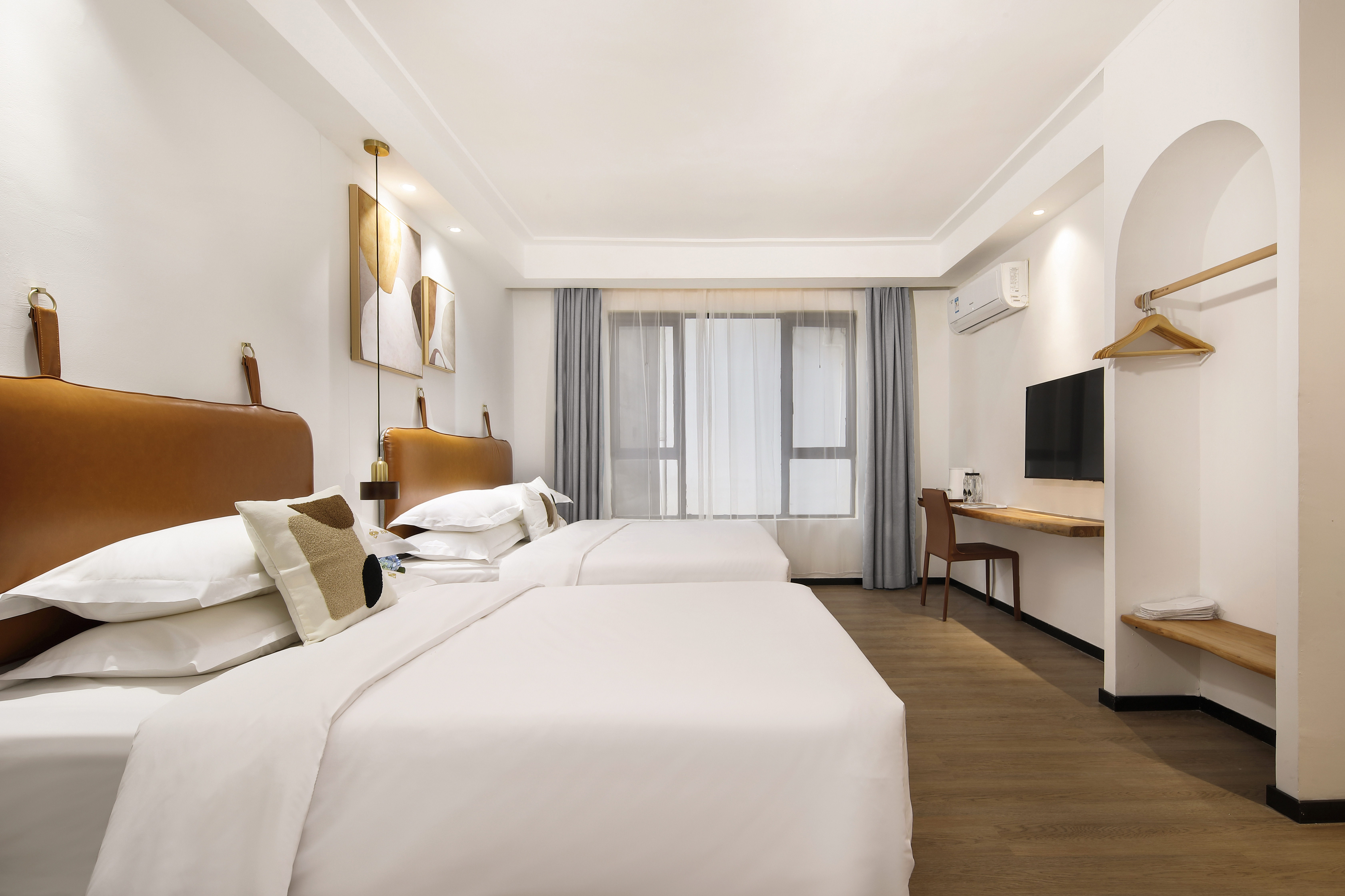 悦风亲子房（温馨雅致+休闲沙发）