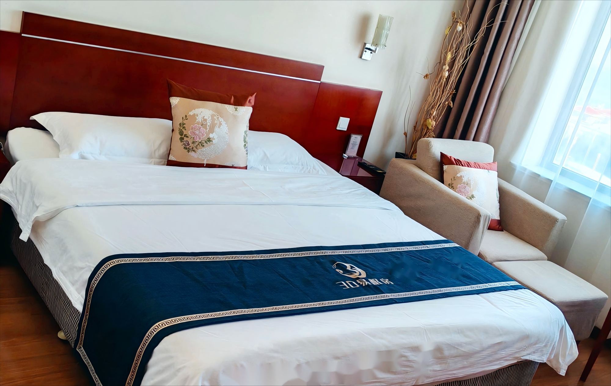 3D易眠海景大床房（智能离子助眠床垫、净化增氧机）