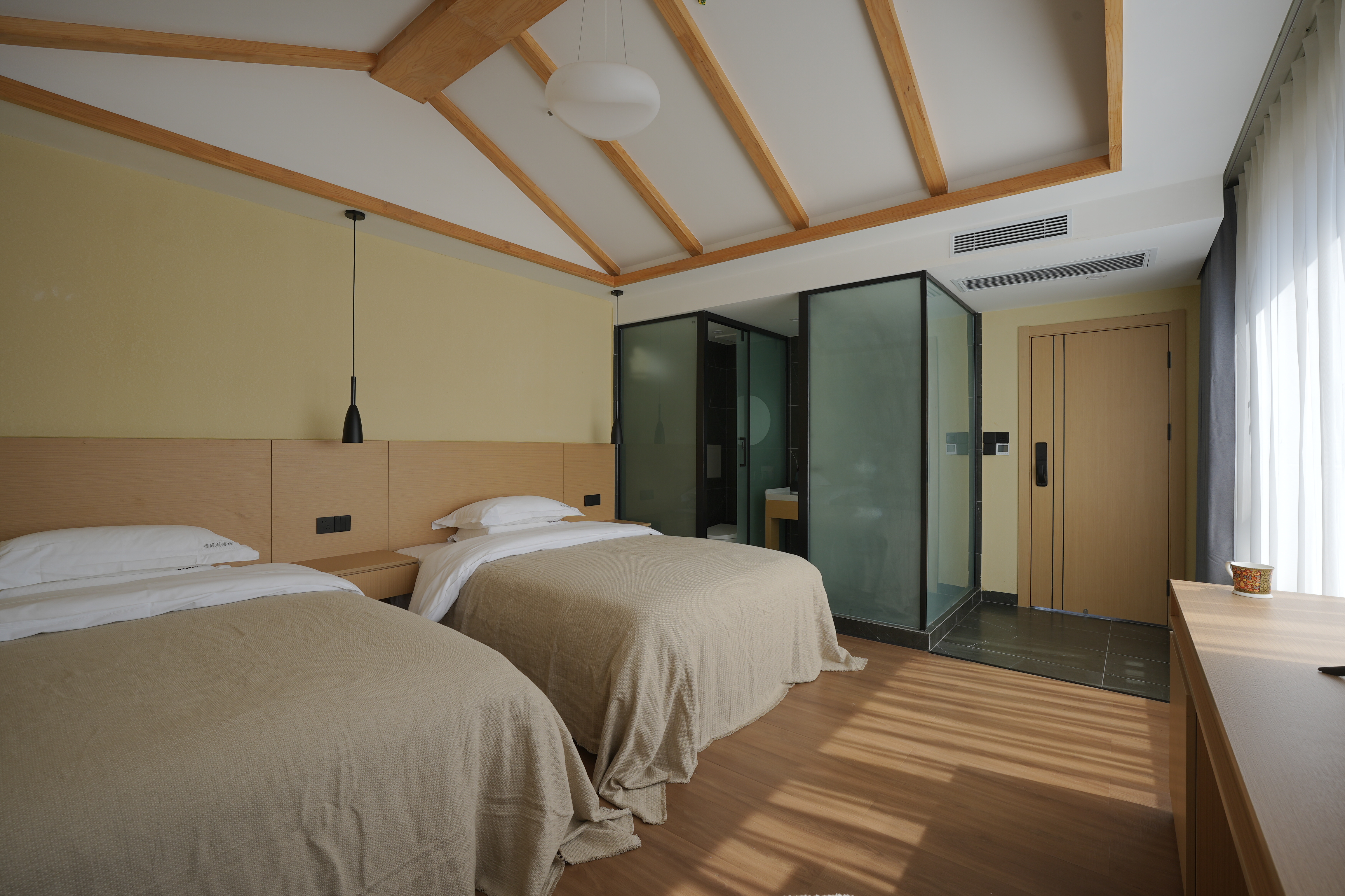 Yi Lv Qi · Garden View Cozy Twin Room