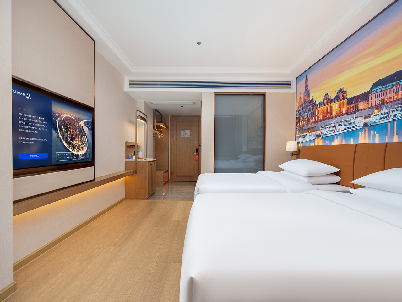 高级双床房（全屋语音智能+亲肤床品）