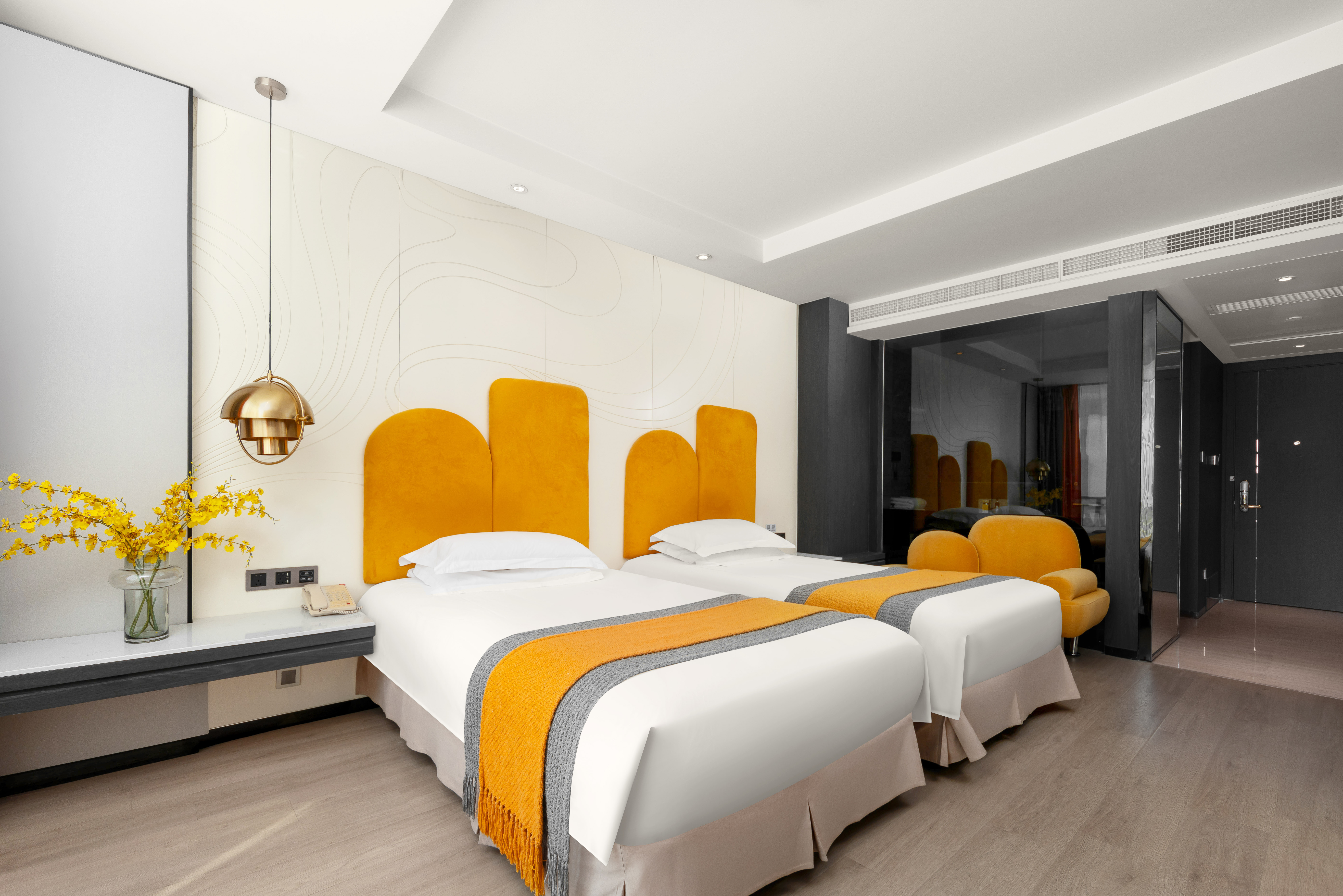 静享舒睡双床房 （ 深睡床垫+智能马桶+乾湿分离）