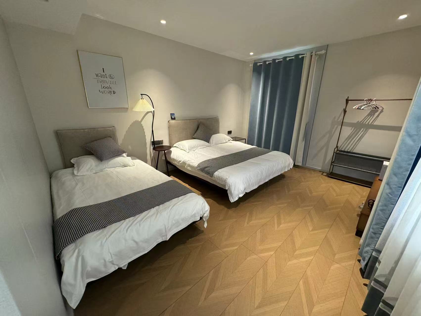 庭院舒适双床房