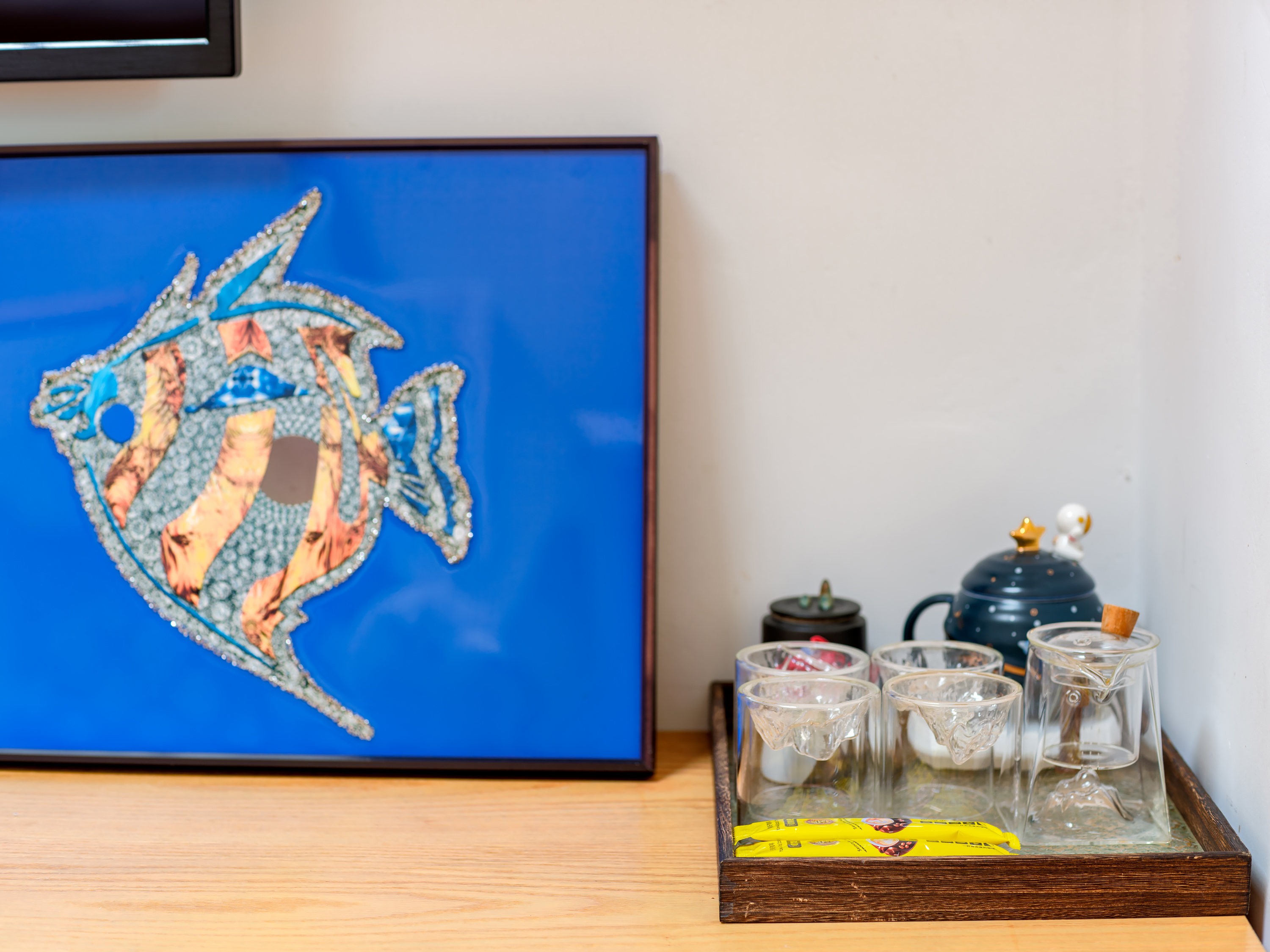 H2-01丨现代蒙元素亲子套房（空调-地暖）丨温馨私享豪华星空顶特色蒙古包丨