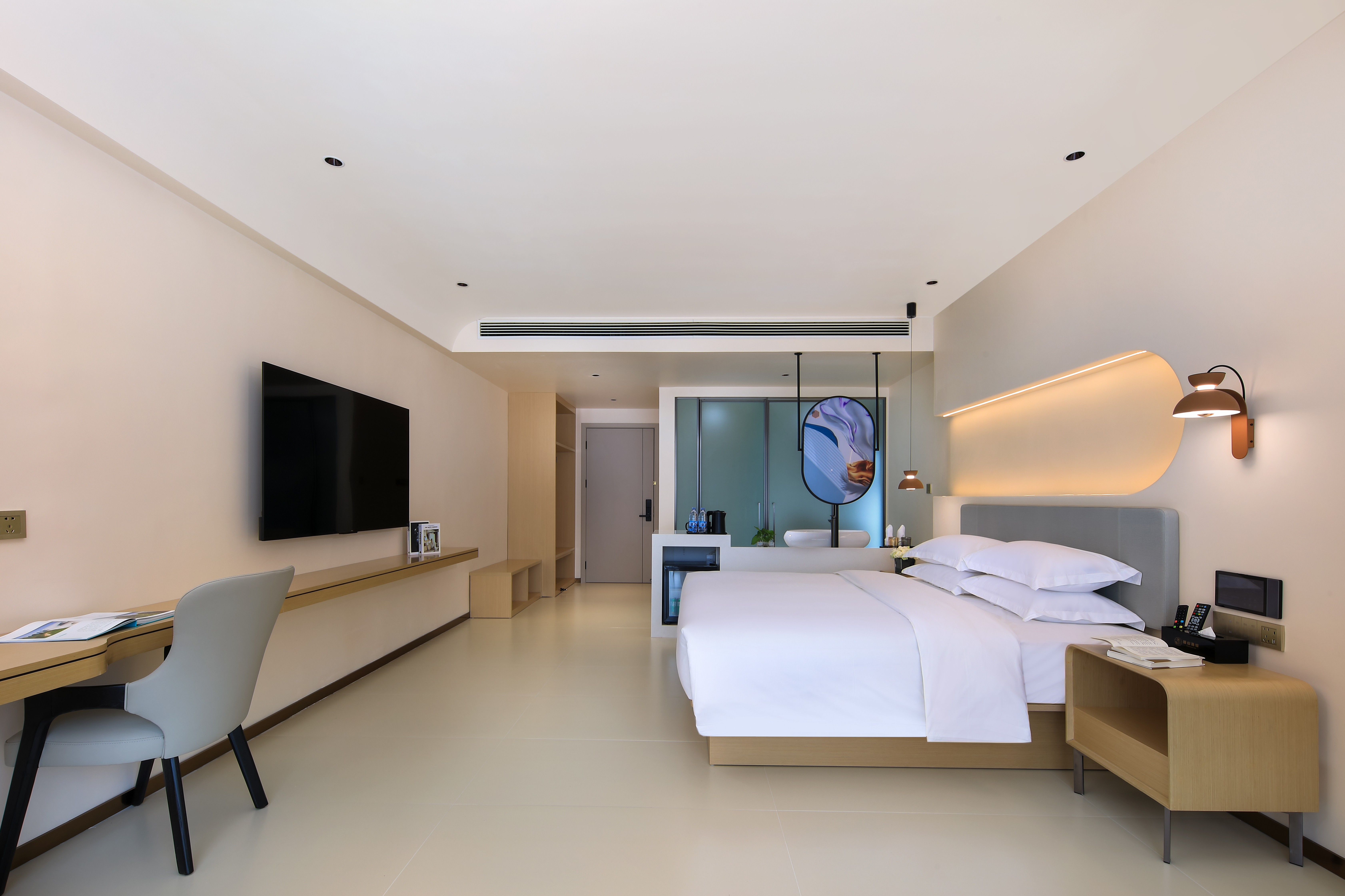 A栋·翎遥·雅居大床房丨小度语音智控丨舒适泡浴