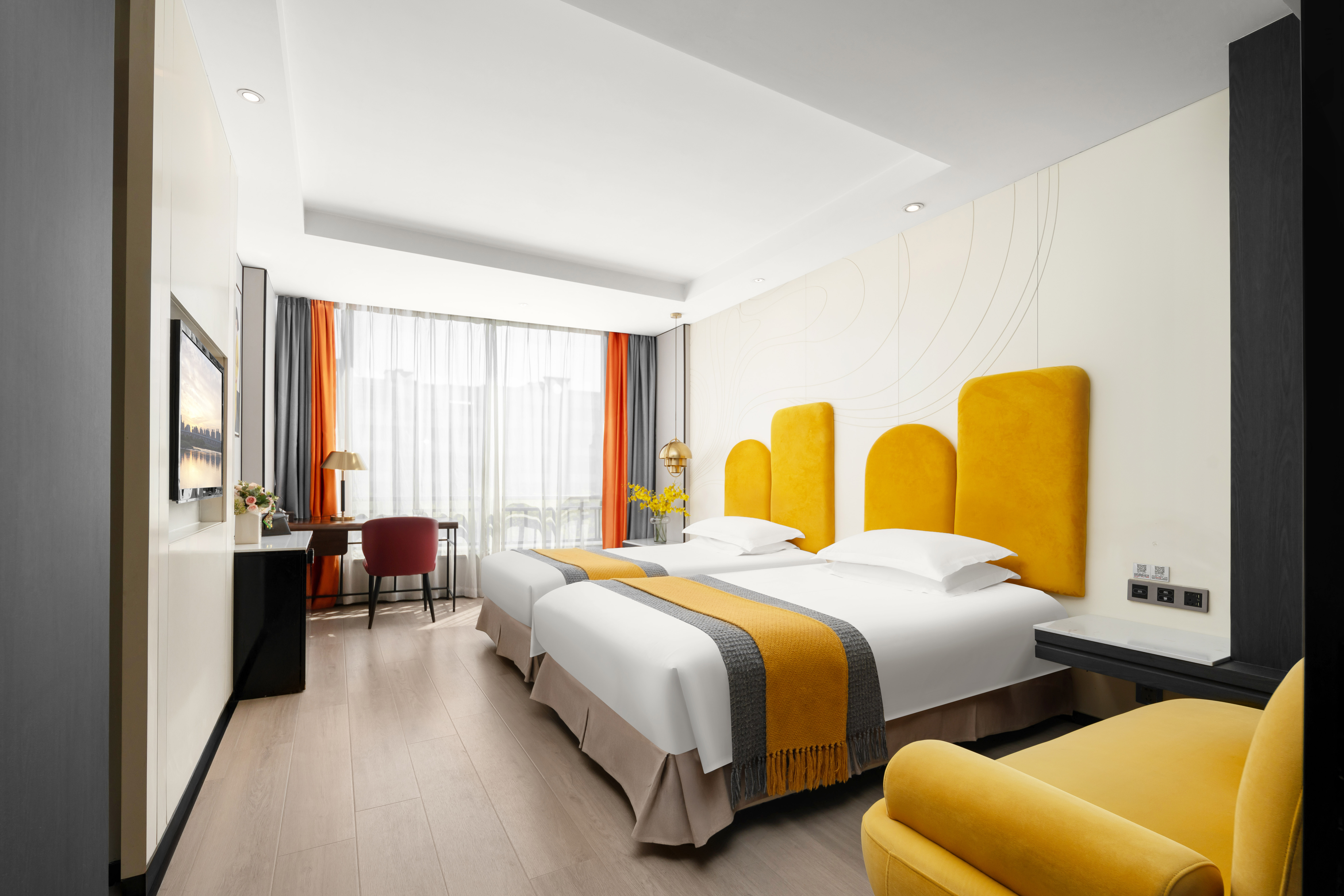 静享舒睡双床房 （ 深睡床垫+智能马桶+乾湿分离）