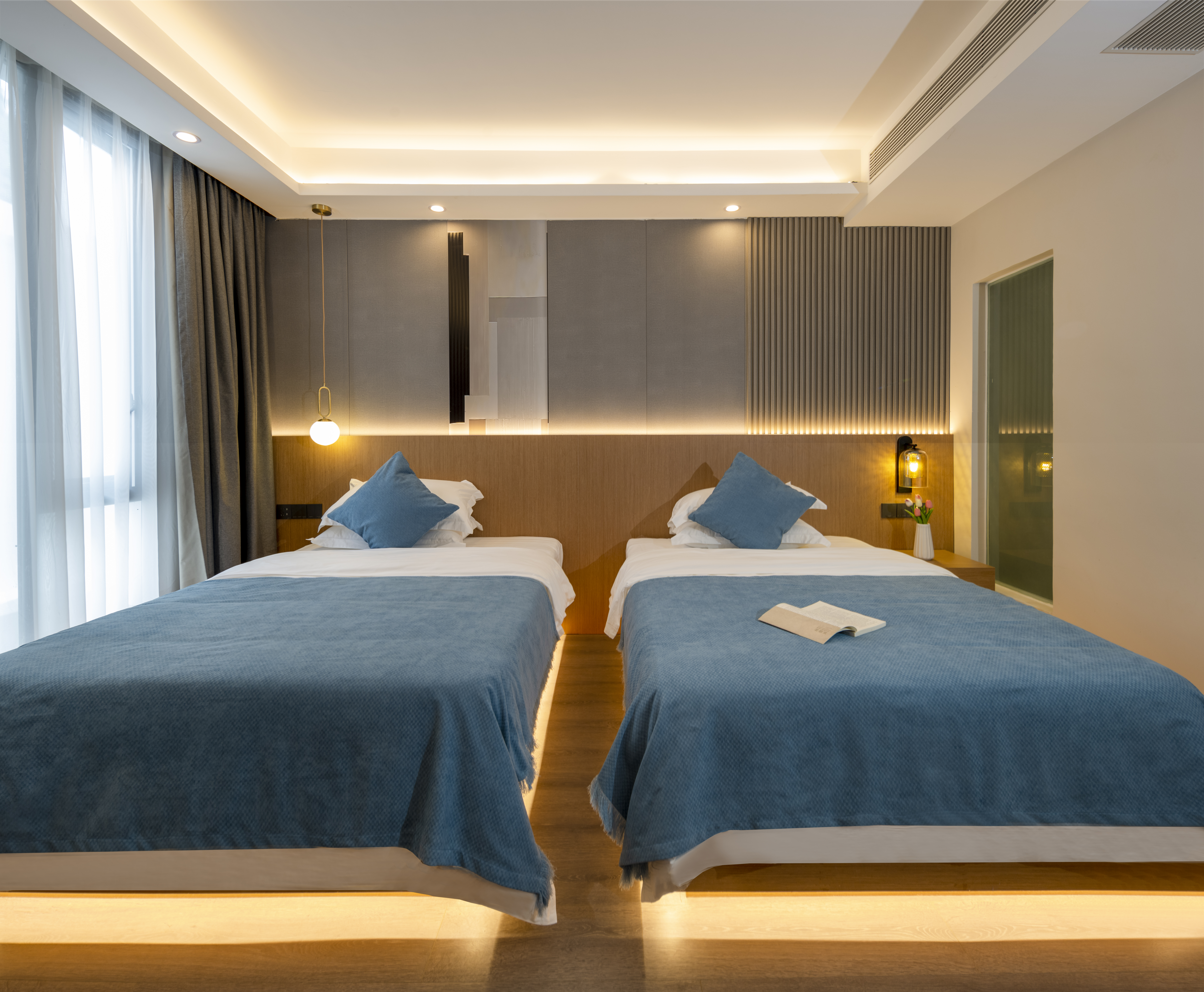 豪华双床房『小冰箱+新风系统』