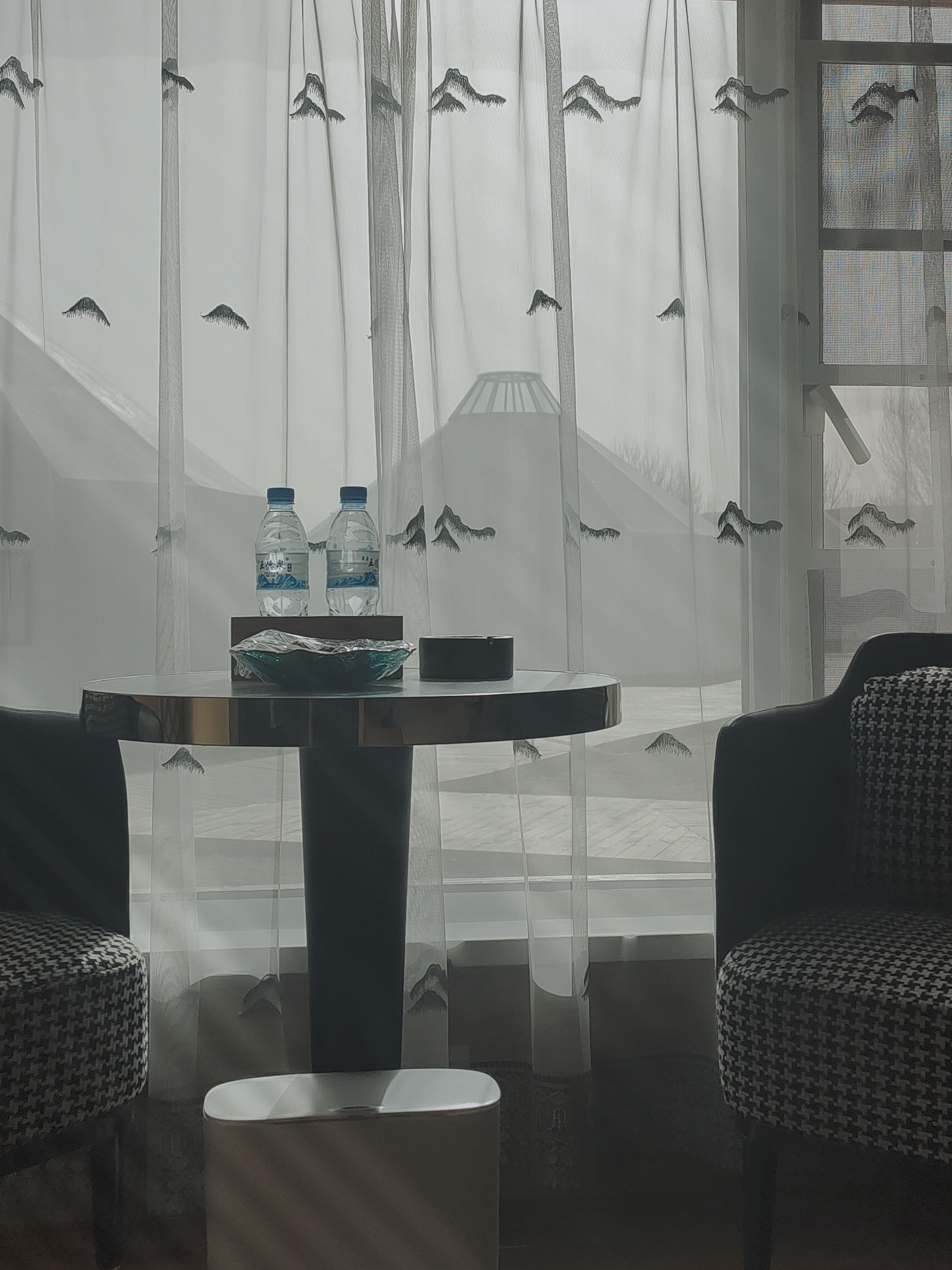 1-08 丨现代蒙元素大床房（空调-地暖）丨温馨私享豪华星空顶特色蒙古包丨