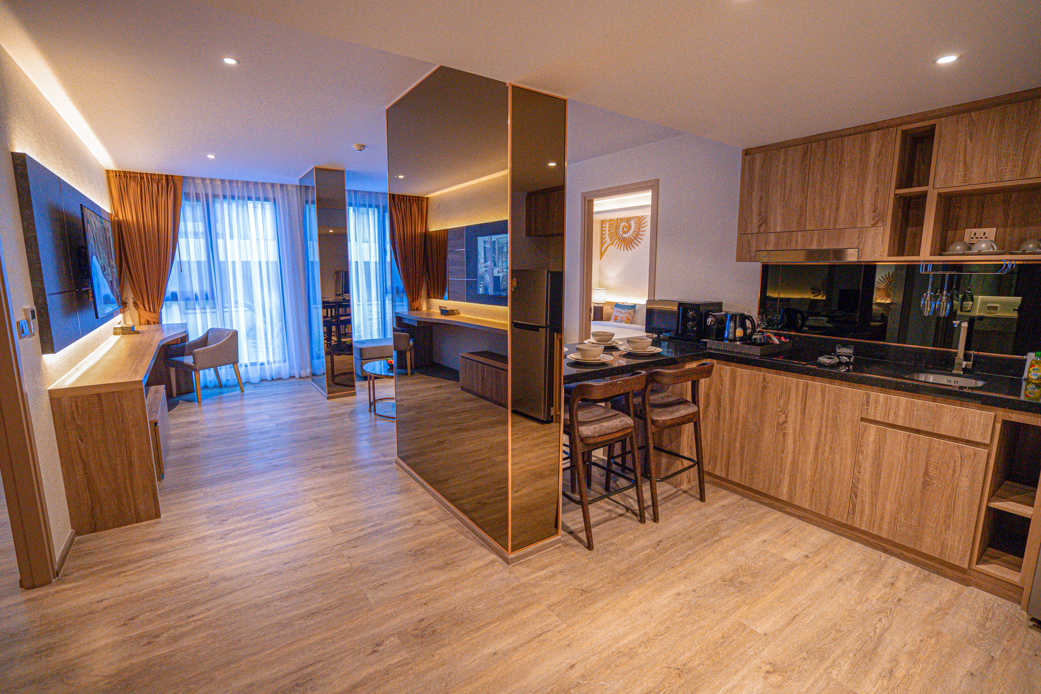 超豪華兩卧室套房