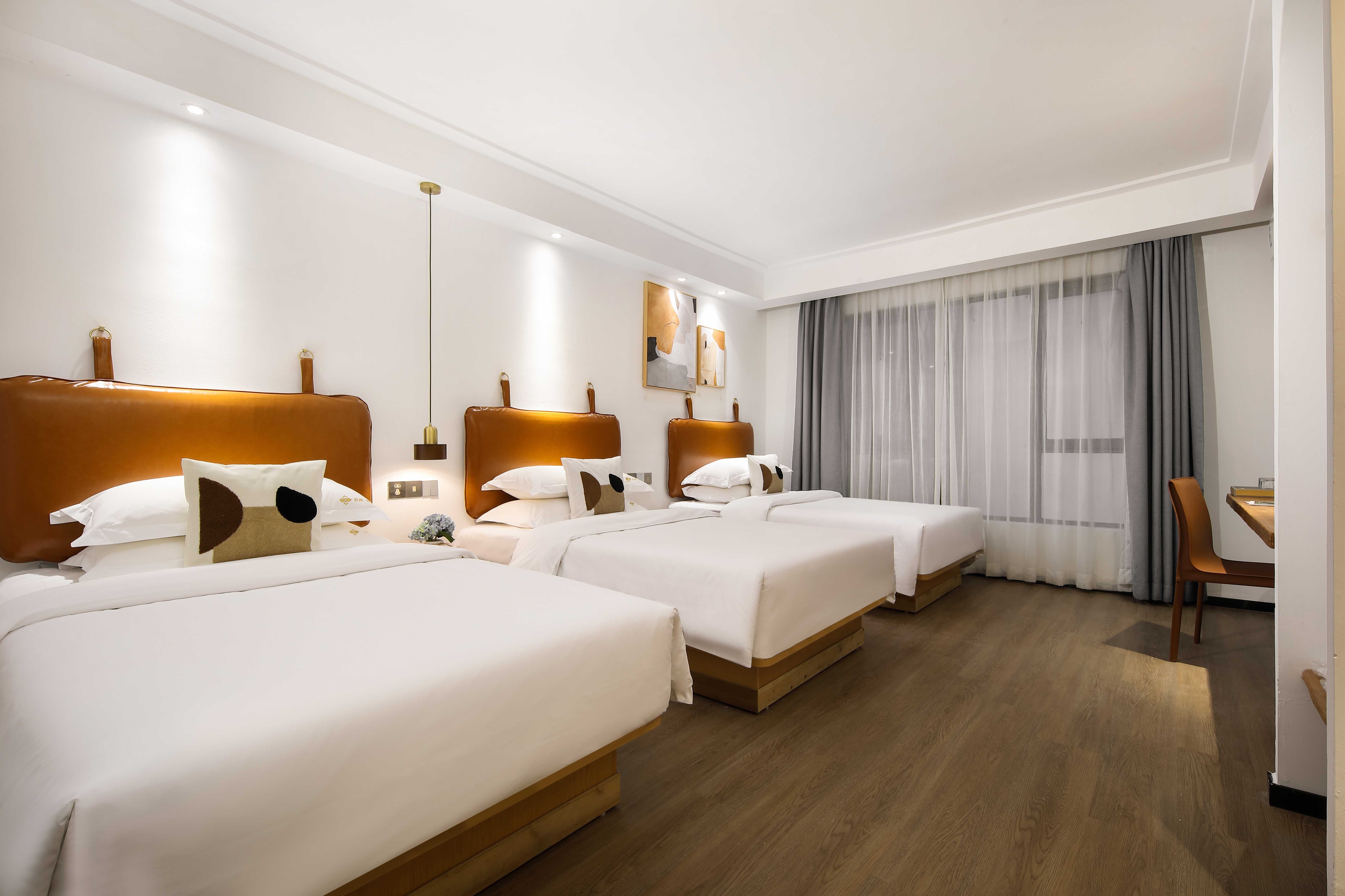 悦风三人间（雅致舒适）