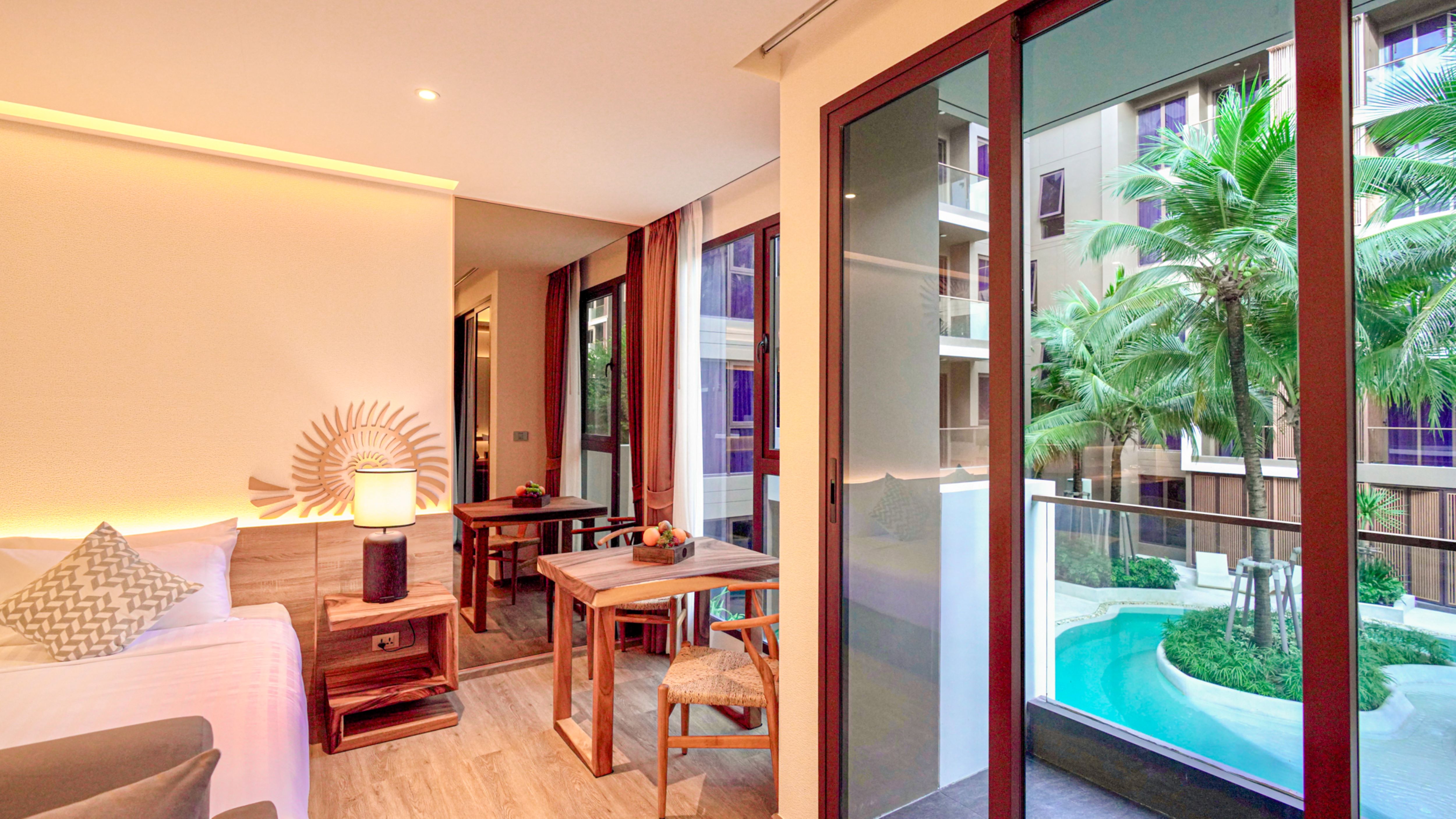 池景豪華特大床房