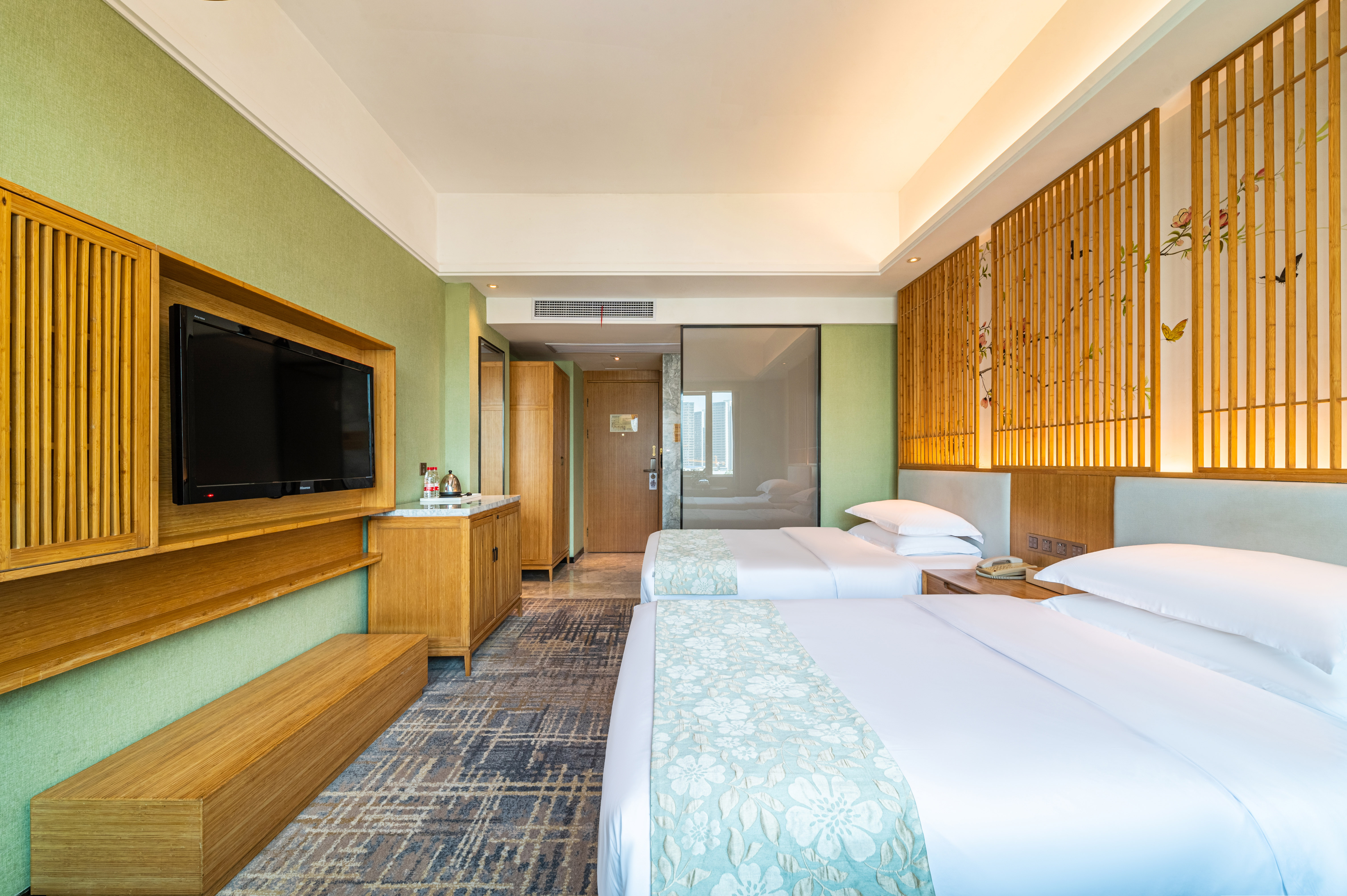 Meiyuan Hotel瑞竹双床房