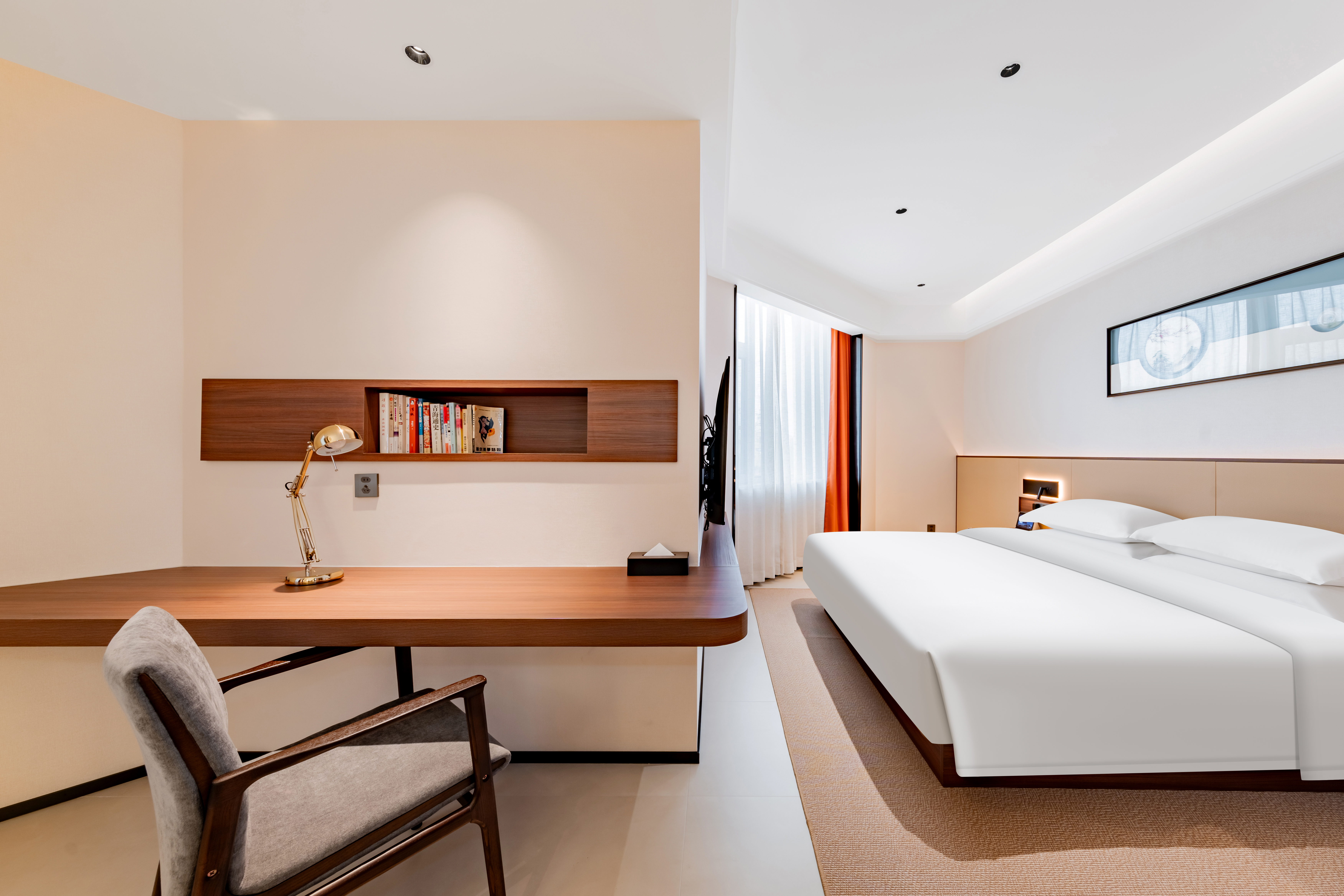 商务套房『迷你小冰箱?商务洽谈?270°城景?全屋智能』