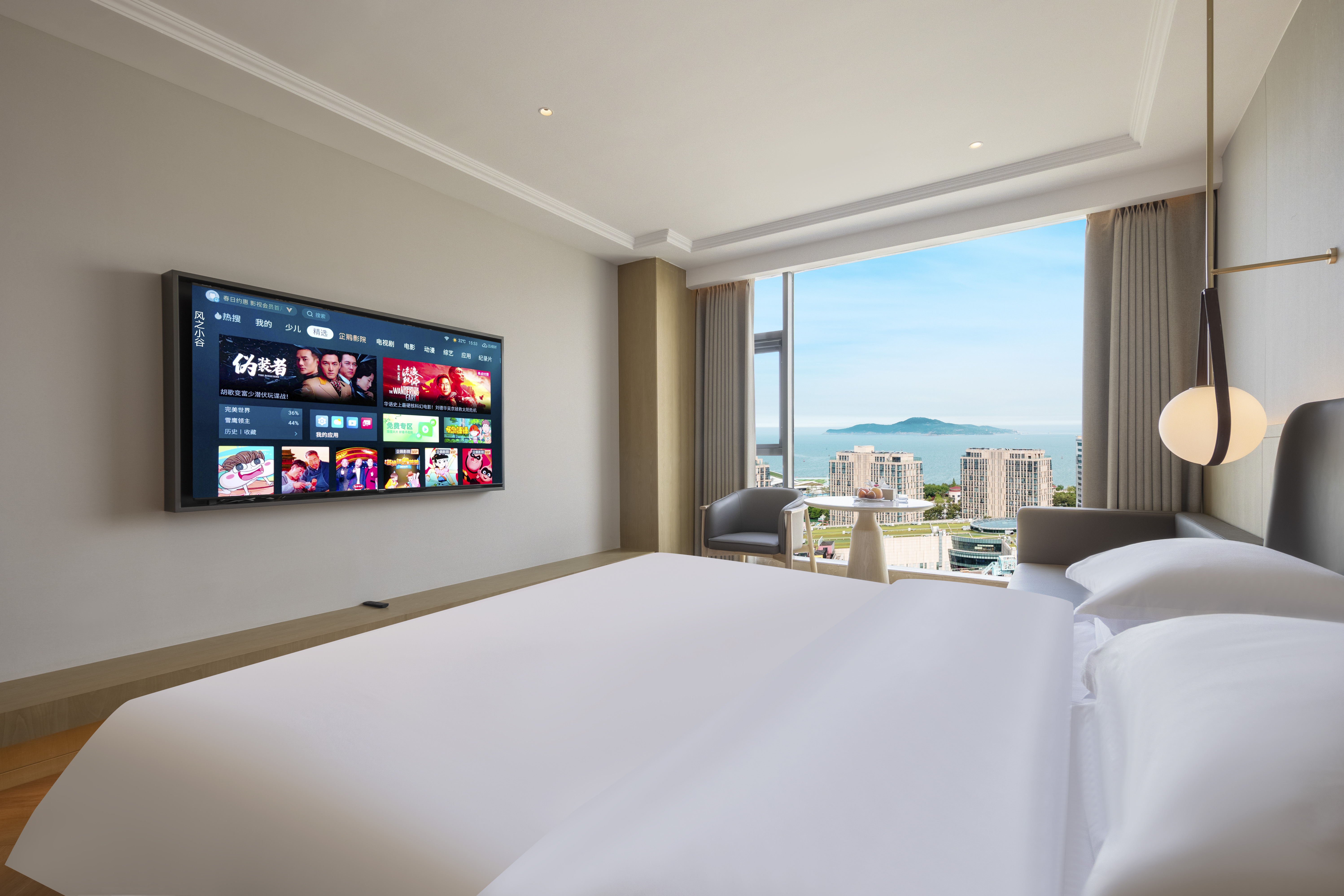 风雅海景大床房（语音智控+金可儿床垫）