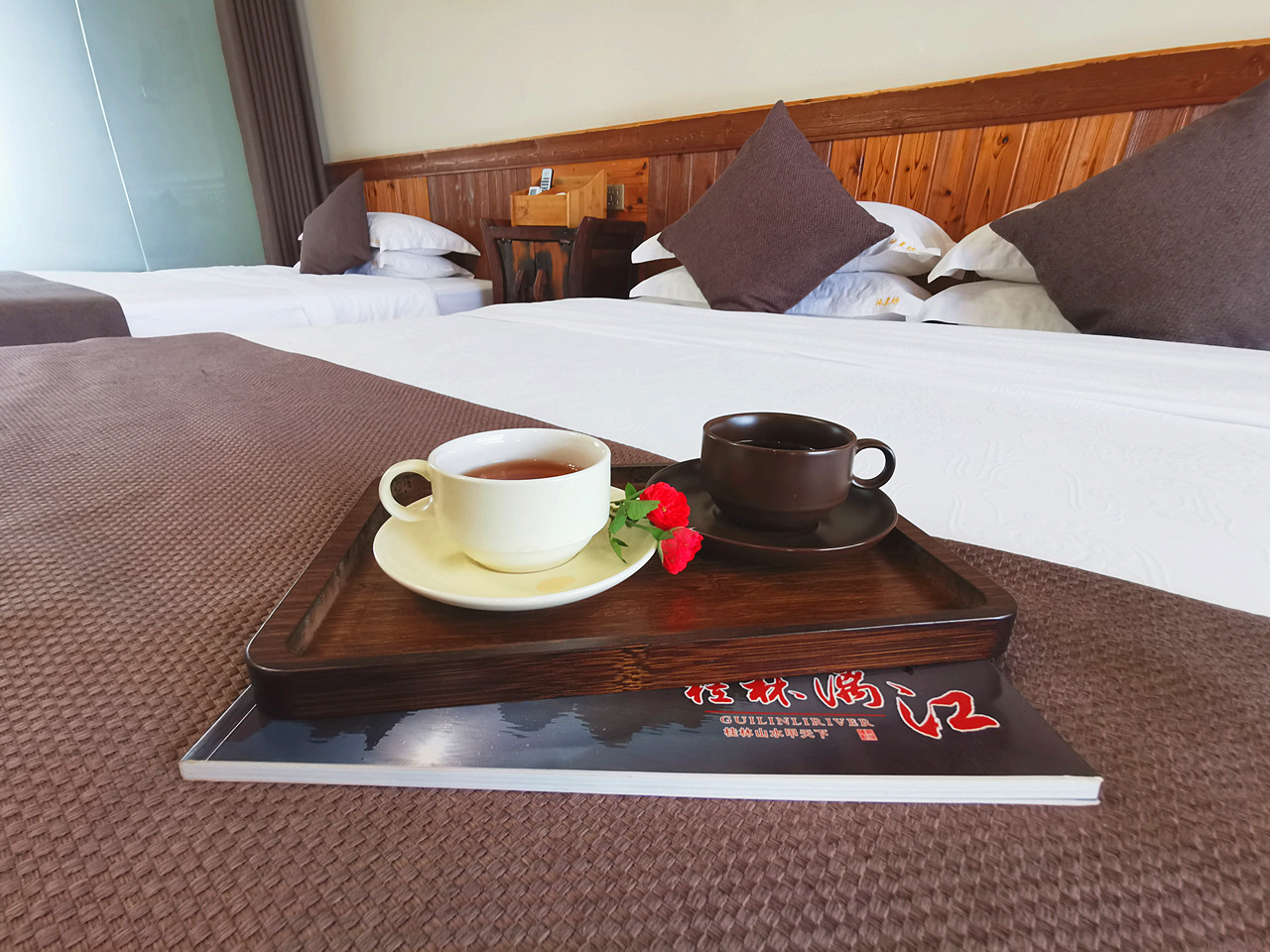 逍遥漓江||奢享景观露台+榻榻米家庭房+山恋远眺