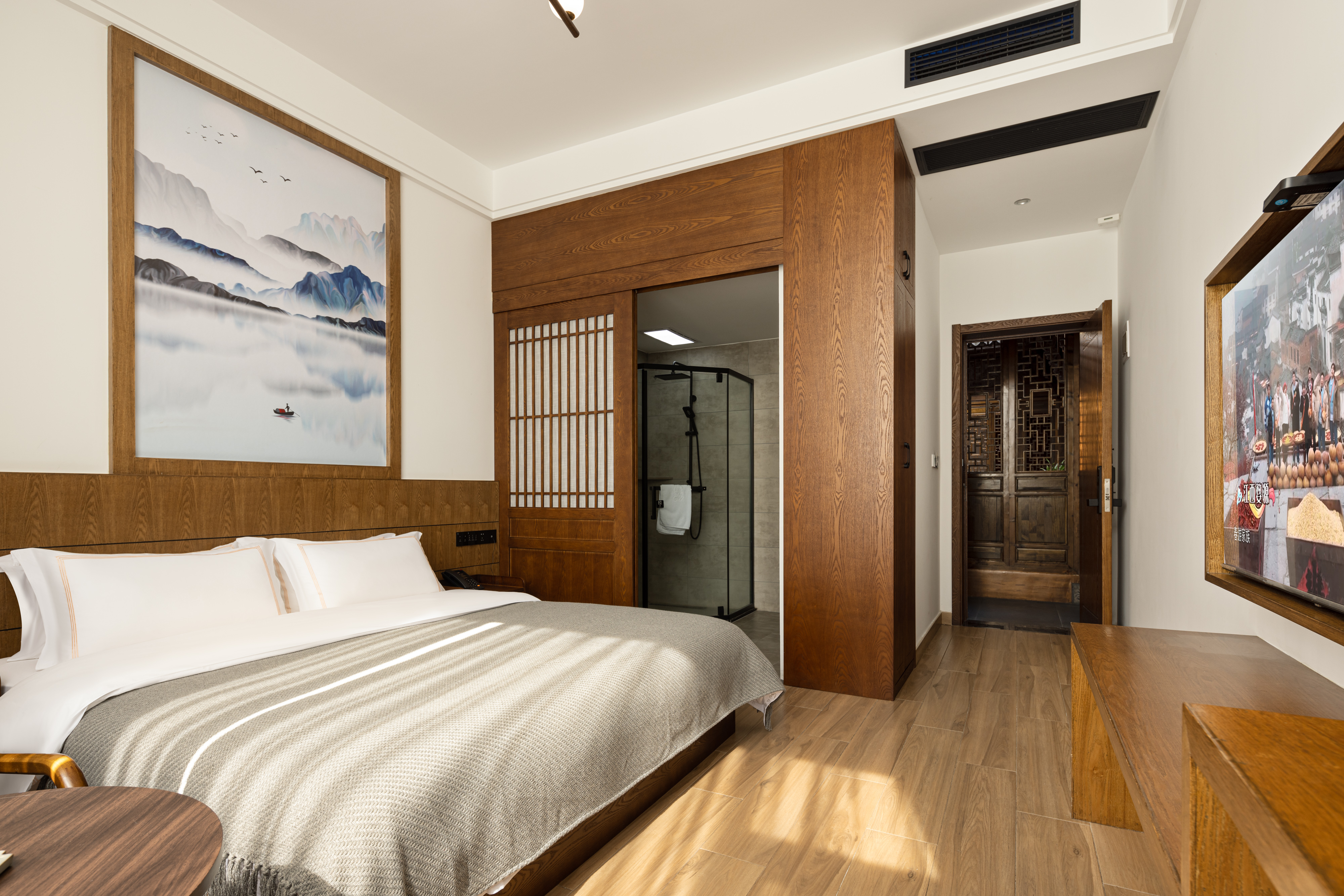 Yifeng Pastoral Scenic Double Bed Room