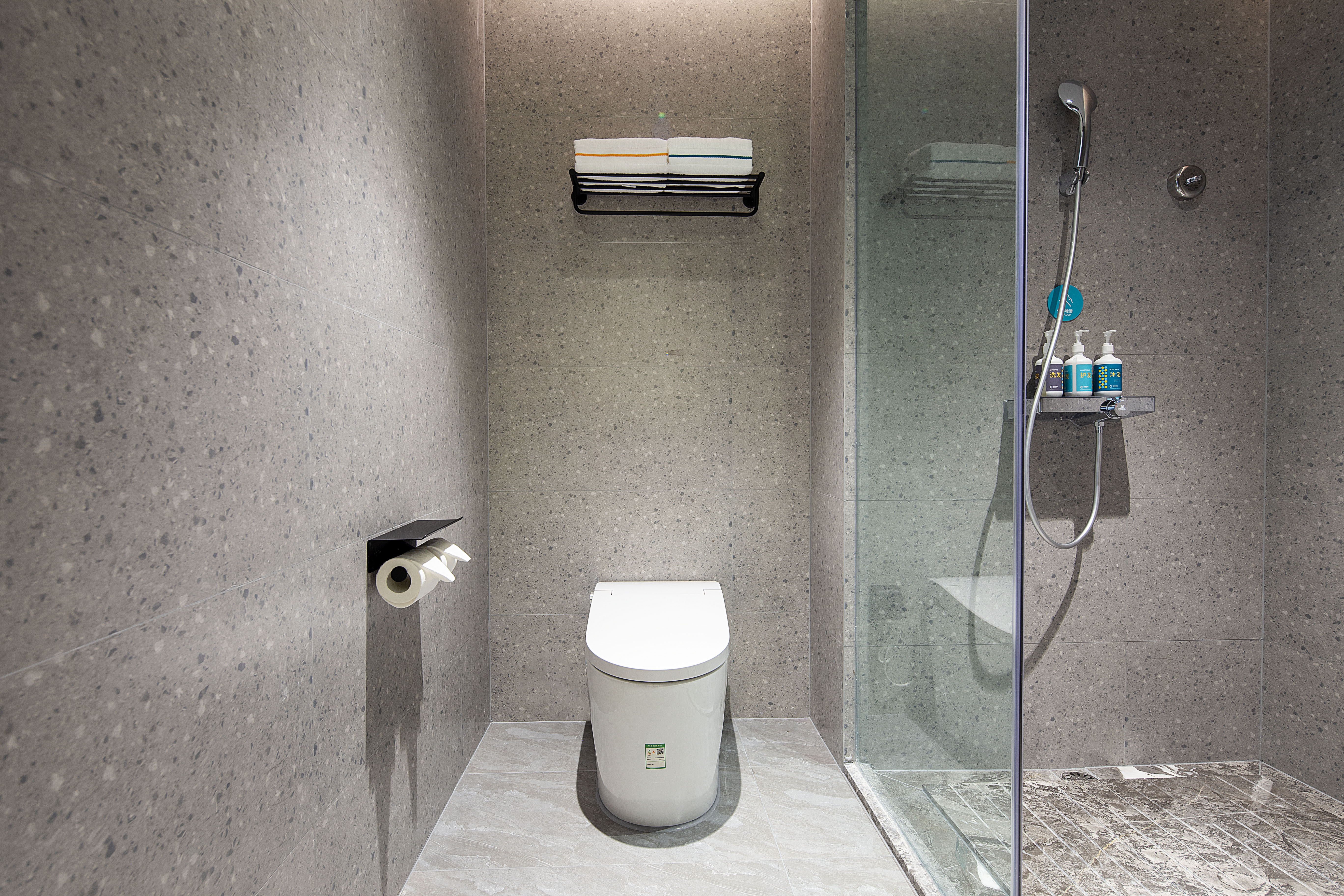 城景豪华大床房-高空城景+智能马桶+落地窗全景采光