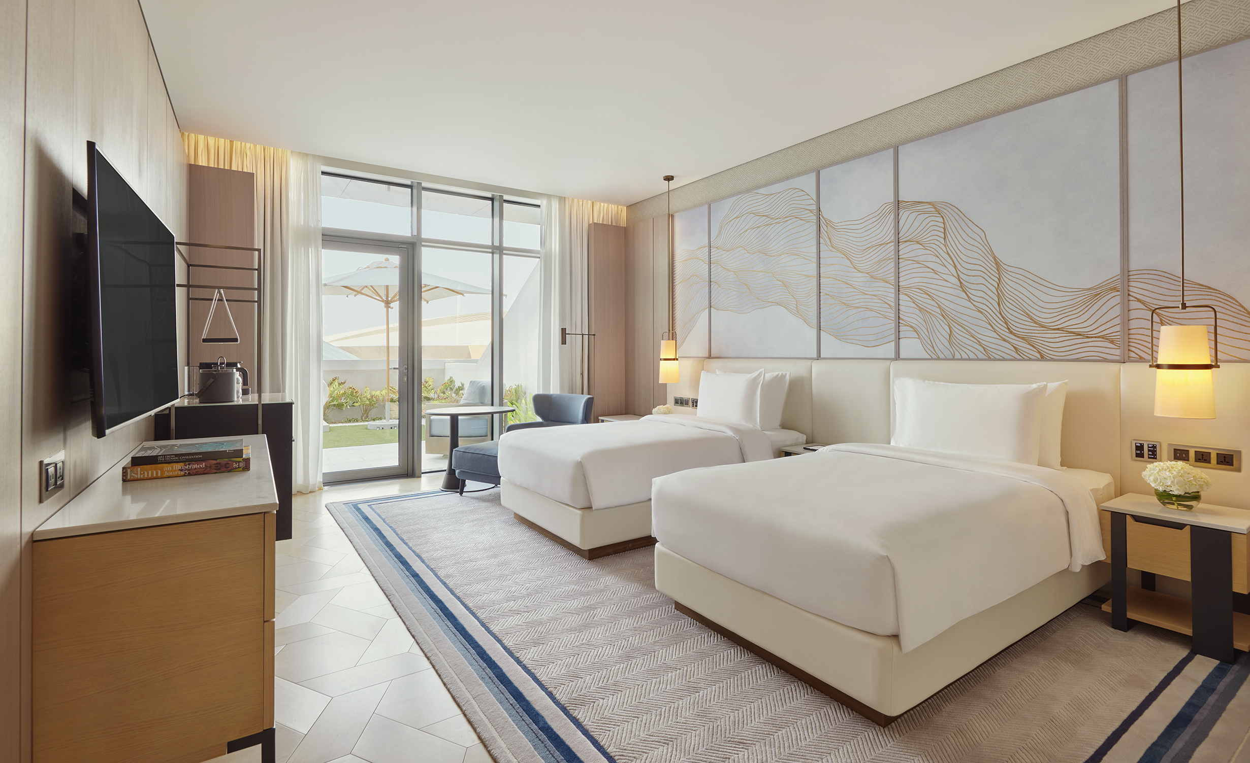 君悦豪华客房（两张单人床）