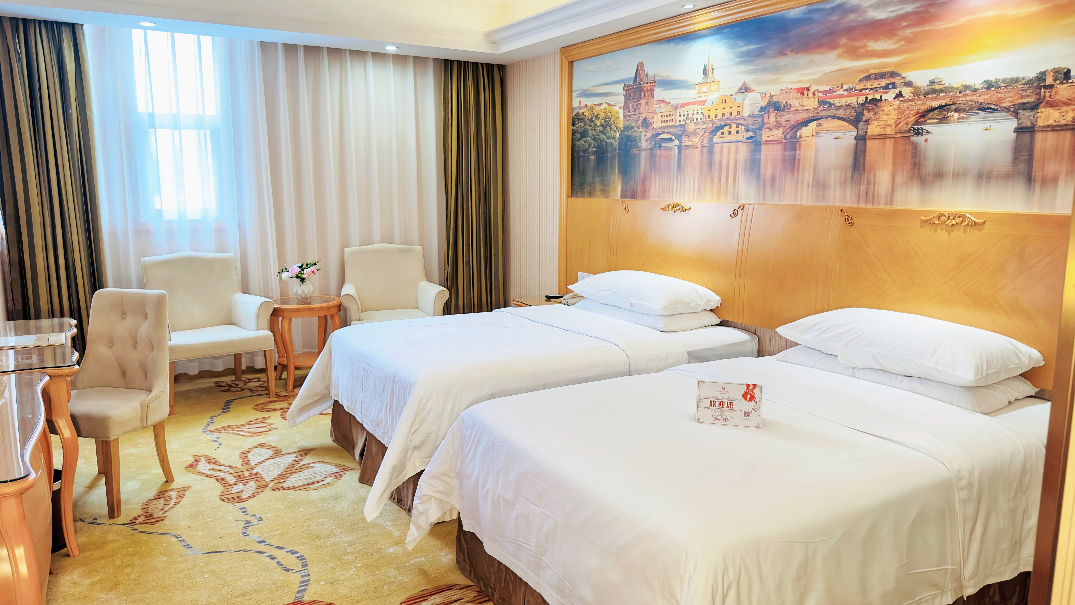 商务双床房 | 采光通透+静谧睡眠