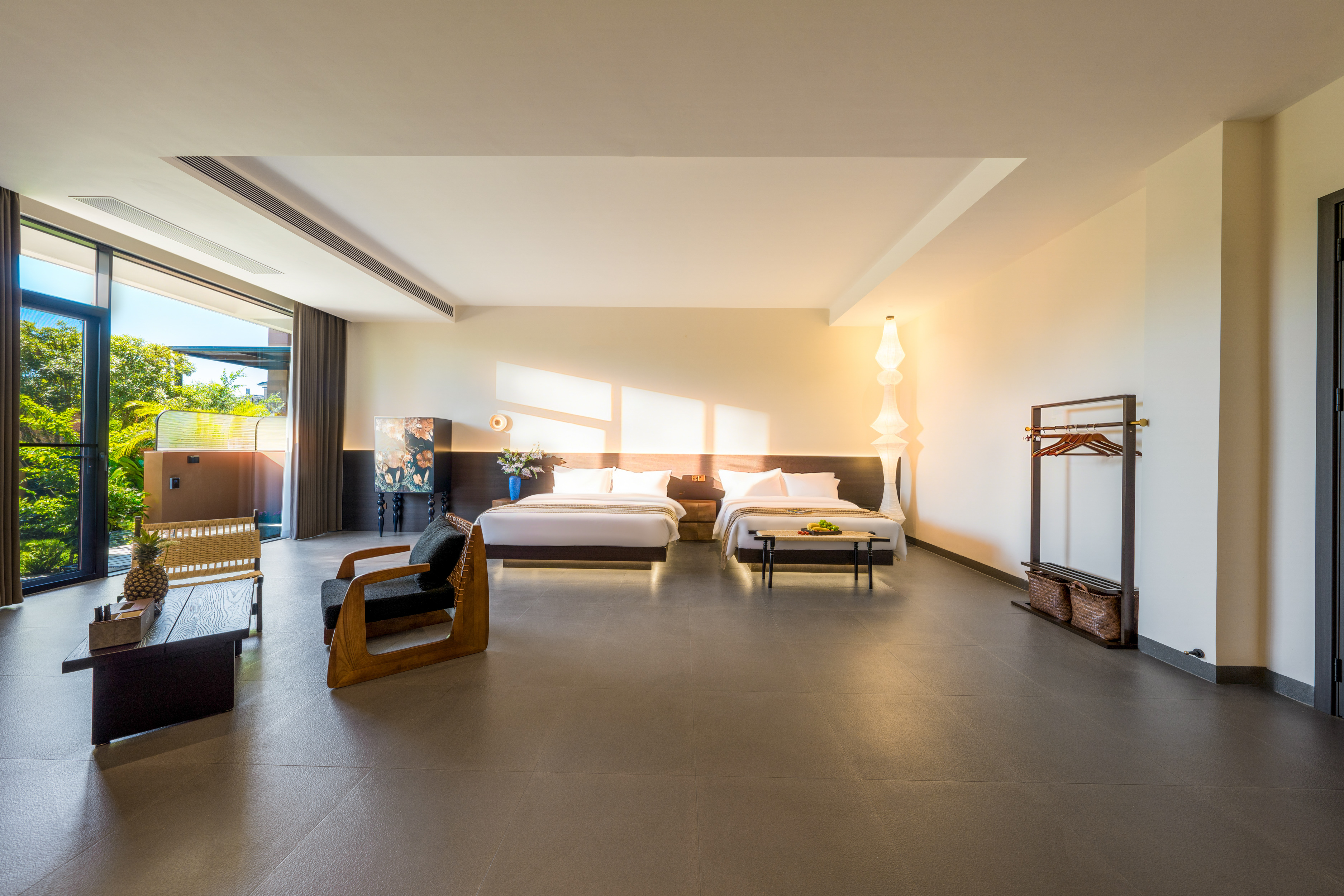 【贰贵·尊享私汤温泉家庭房】庭台沐汤|禅茶疗愈〉