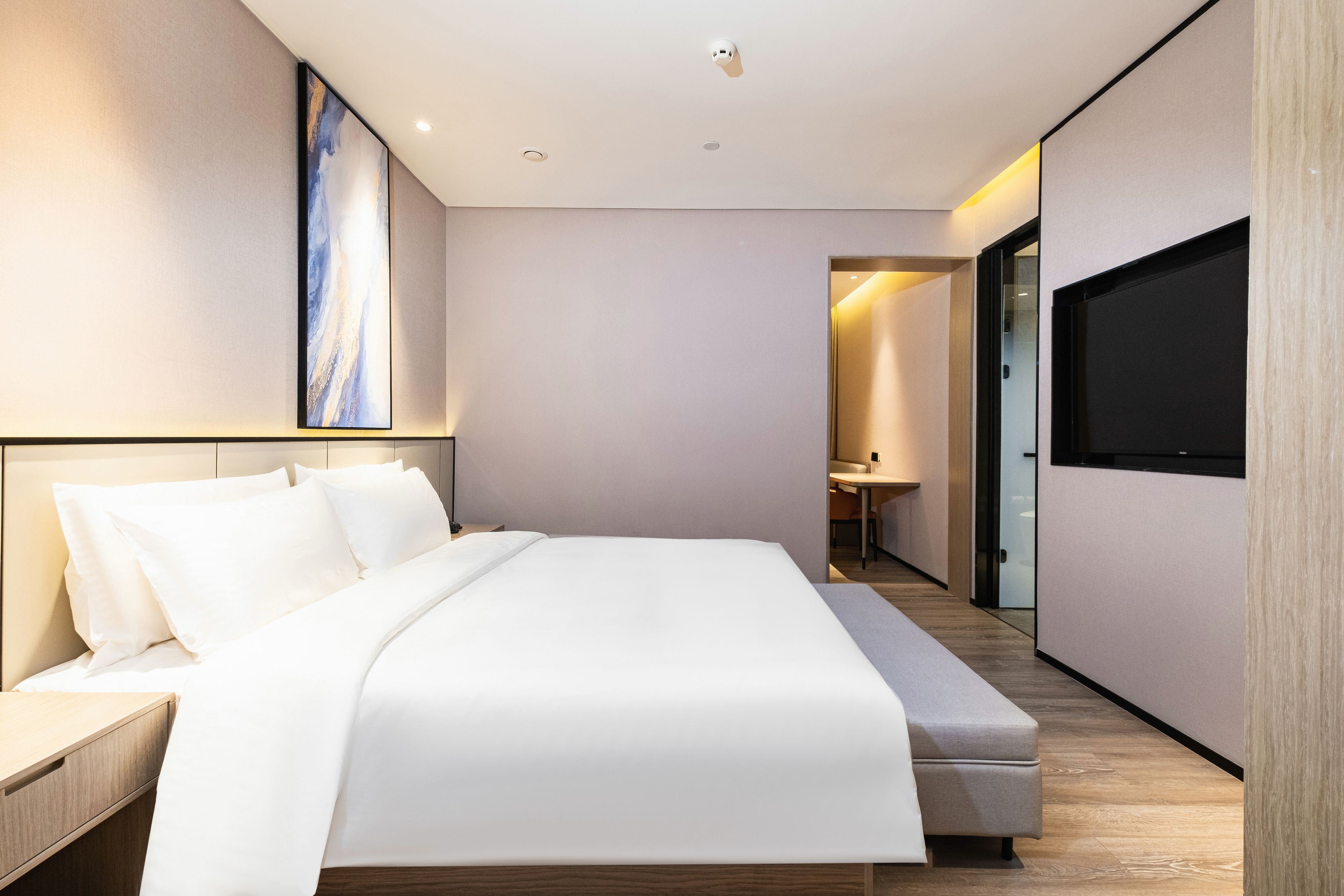 家庭房（超大空间+亲子双床+喜临门床垫）