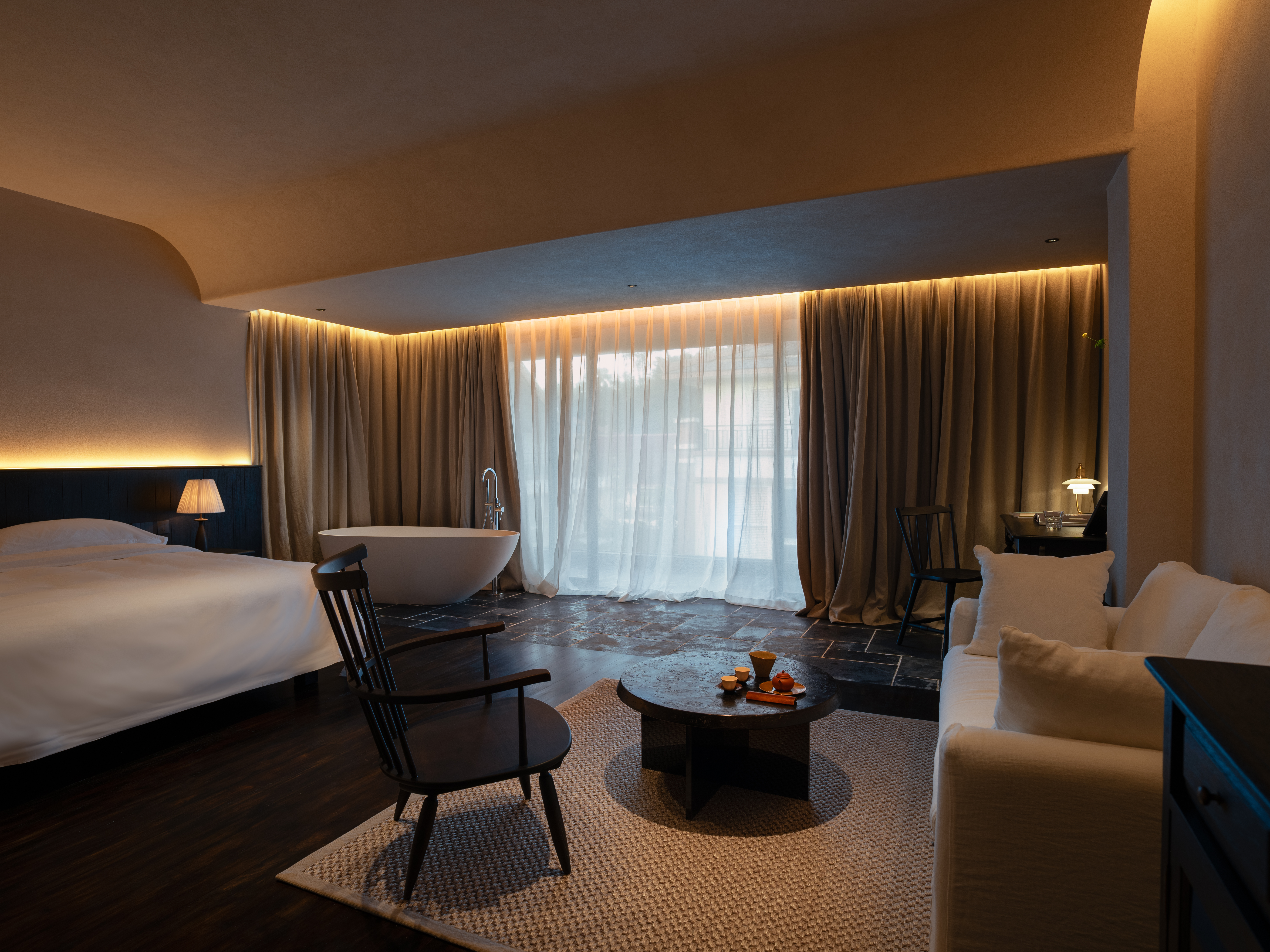 不下山精品露台大床房