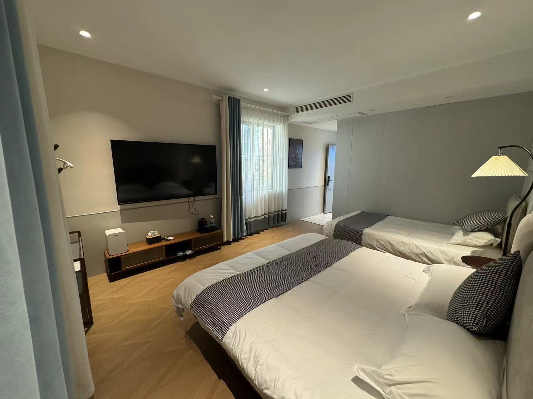 庭院舒适双床房