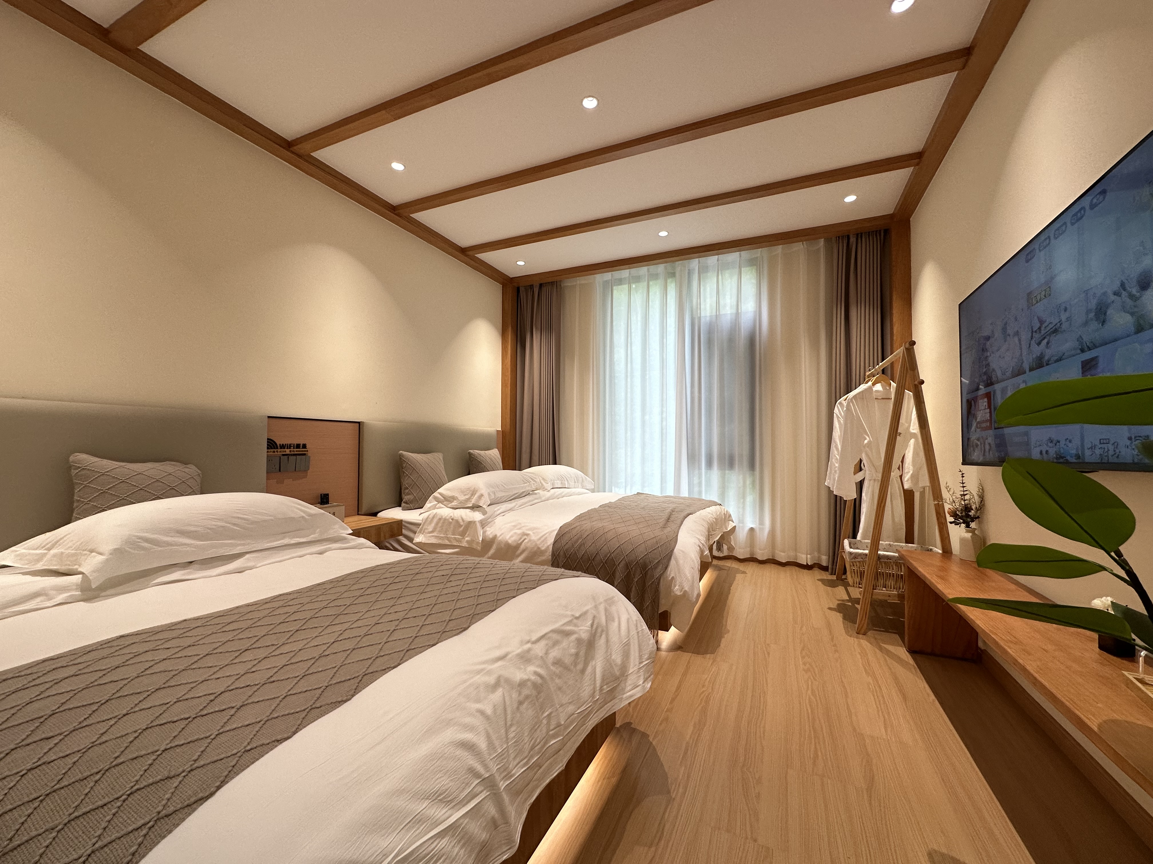 山岚·山景亲子双床房